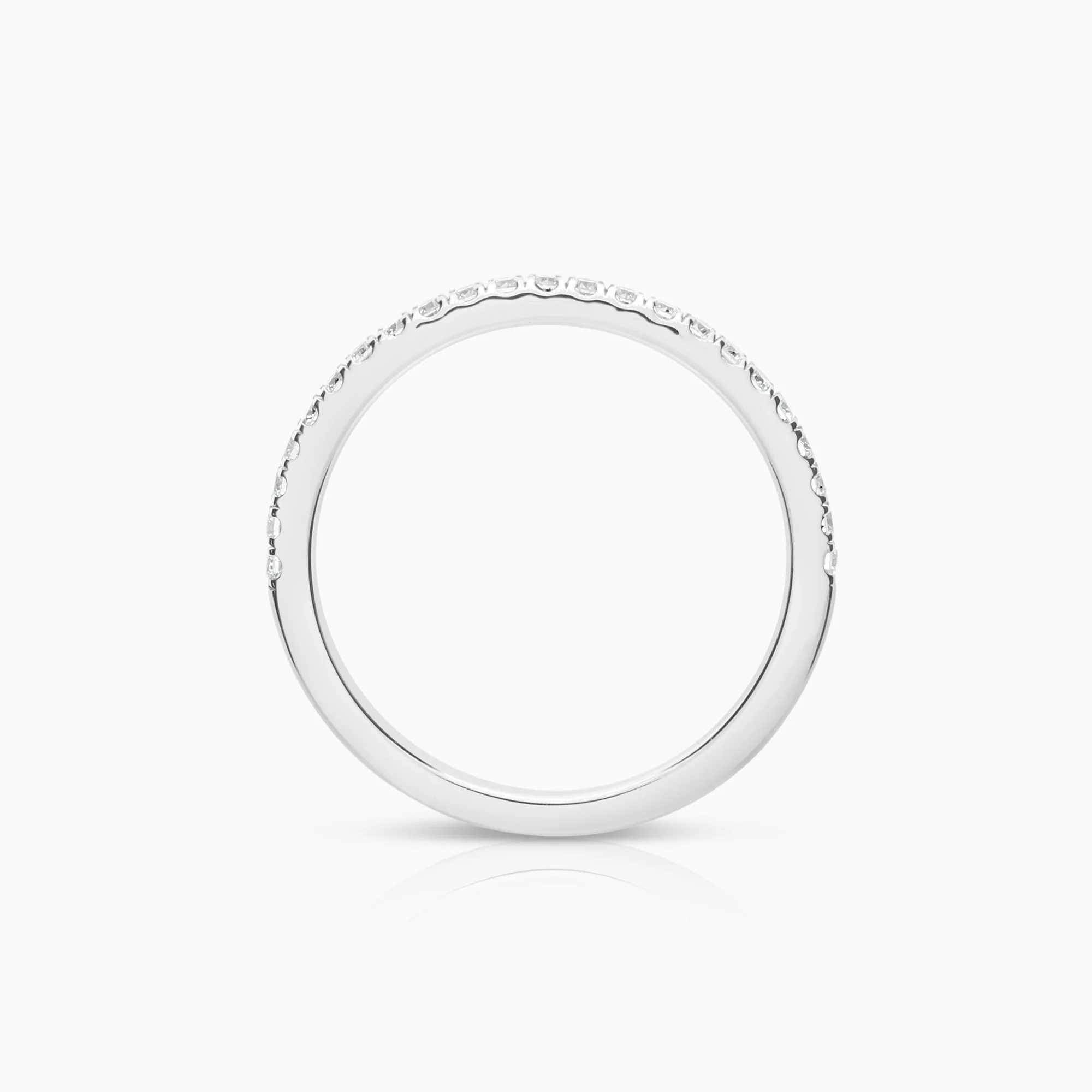 Diamond ring 0.23ct 18K white gold - Image 2