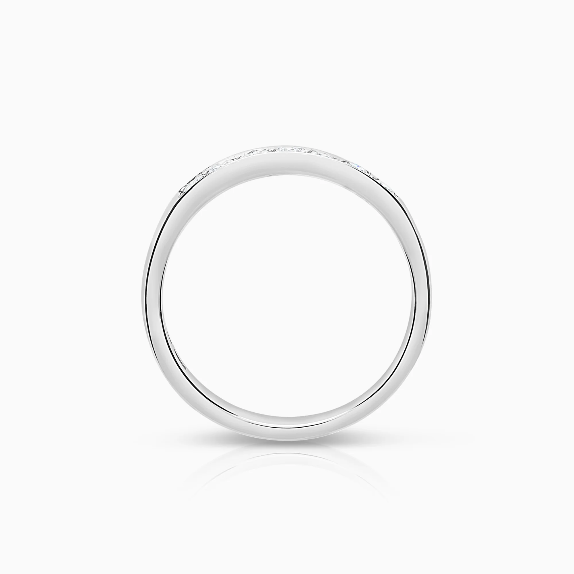 Diamond ring 0.23ct 18K white gold - Image 2