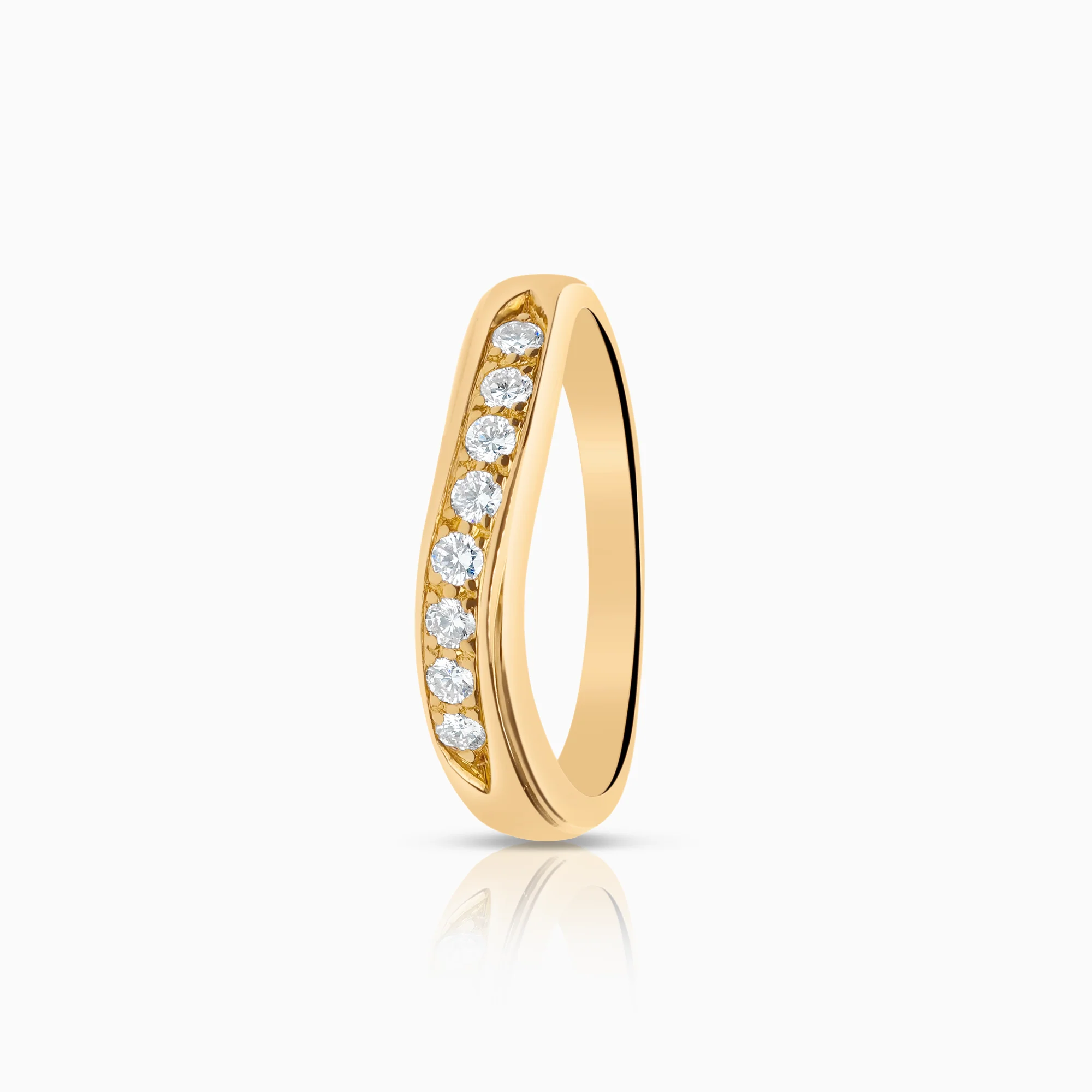 Diamond ring 0.24ct 18K gold