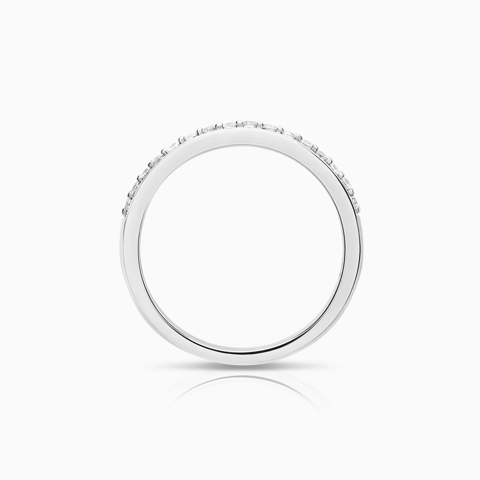 Diamond ring 0.24ct 18K white gold - Image 2
