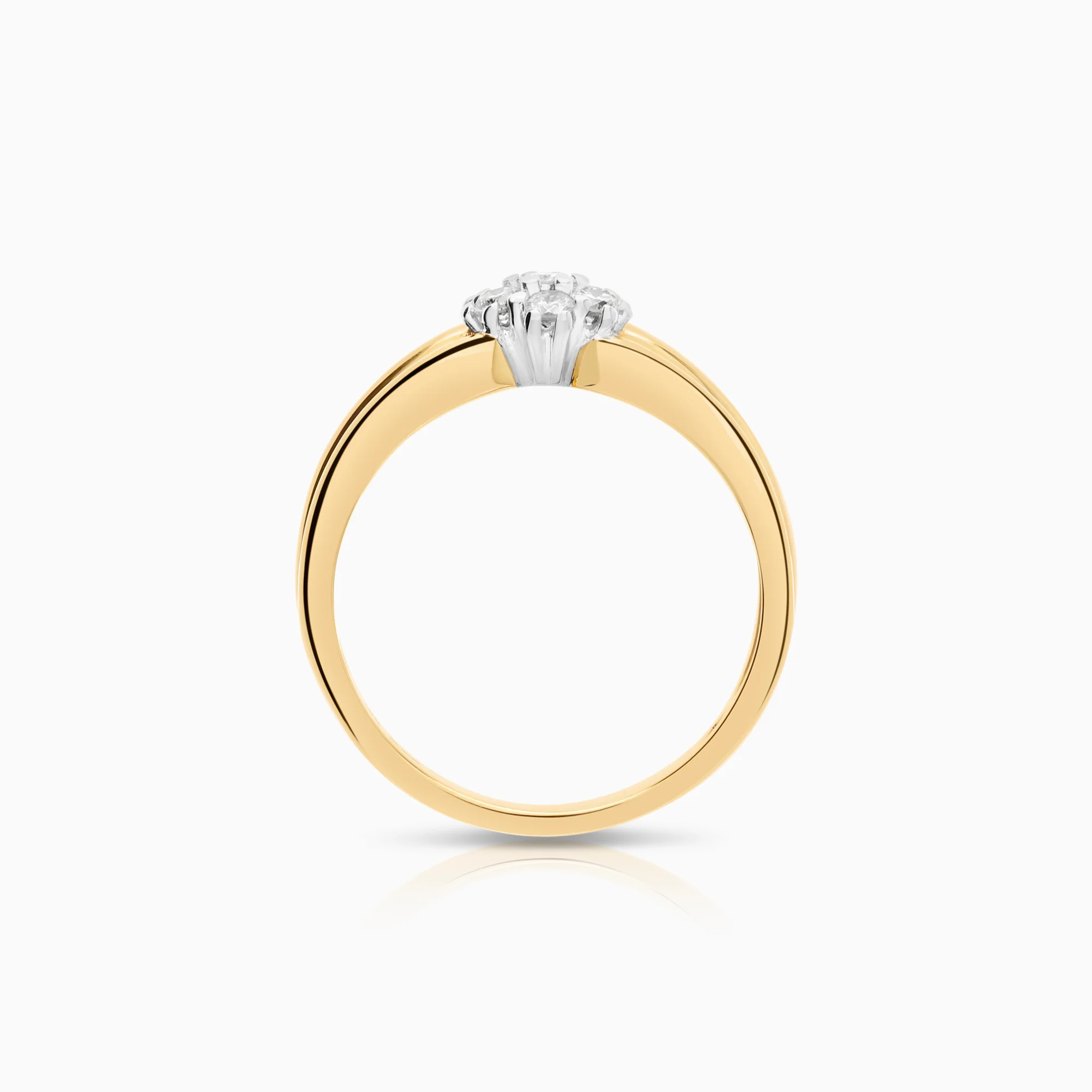 Diamond Ring 0.25ct 18K Gold - Image 2