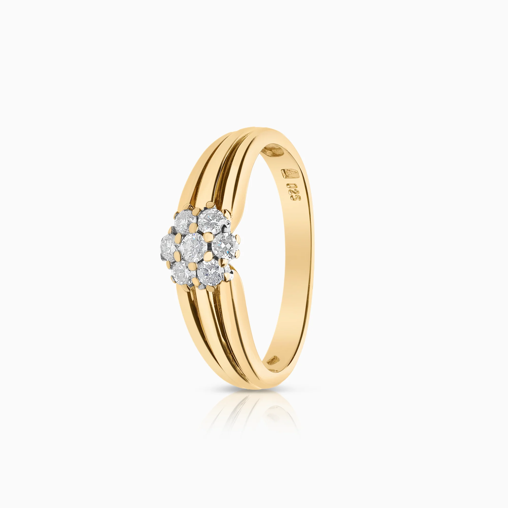 Diamond Ring 0.25ct 18K Gold