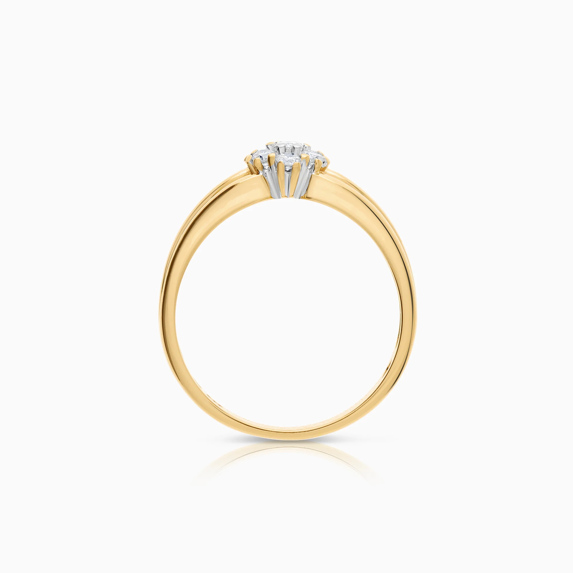 Diamond Ring 0.25ct 18K Gold - Image 2