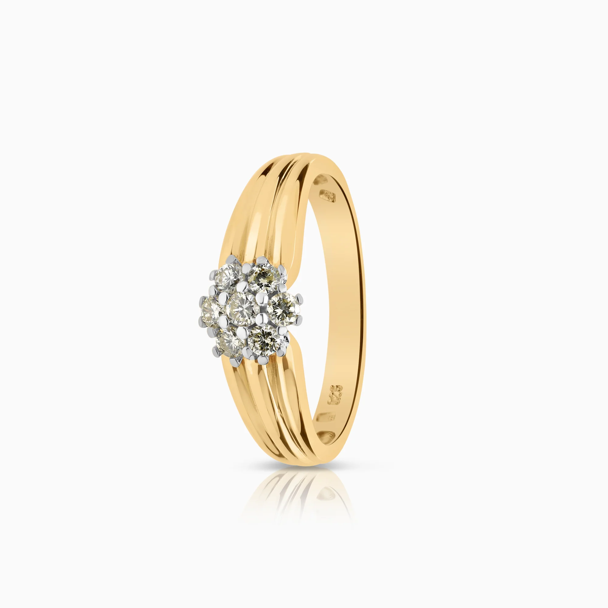 Diamond Ring 0.25ct 18K Gold