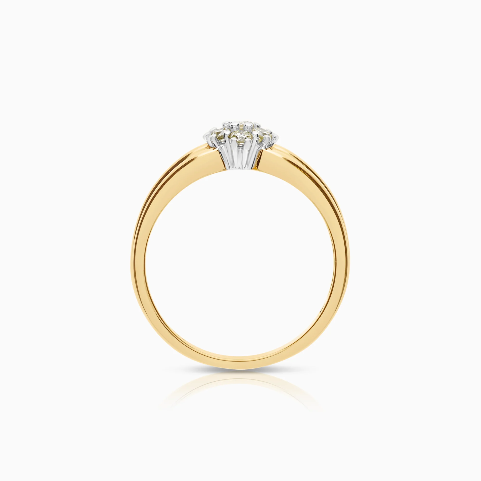 Diamond Ring 0.25ct 18K Gold - Image 2
