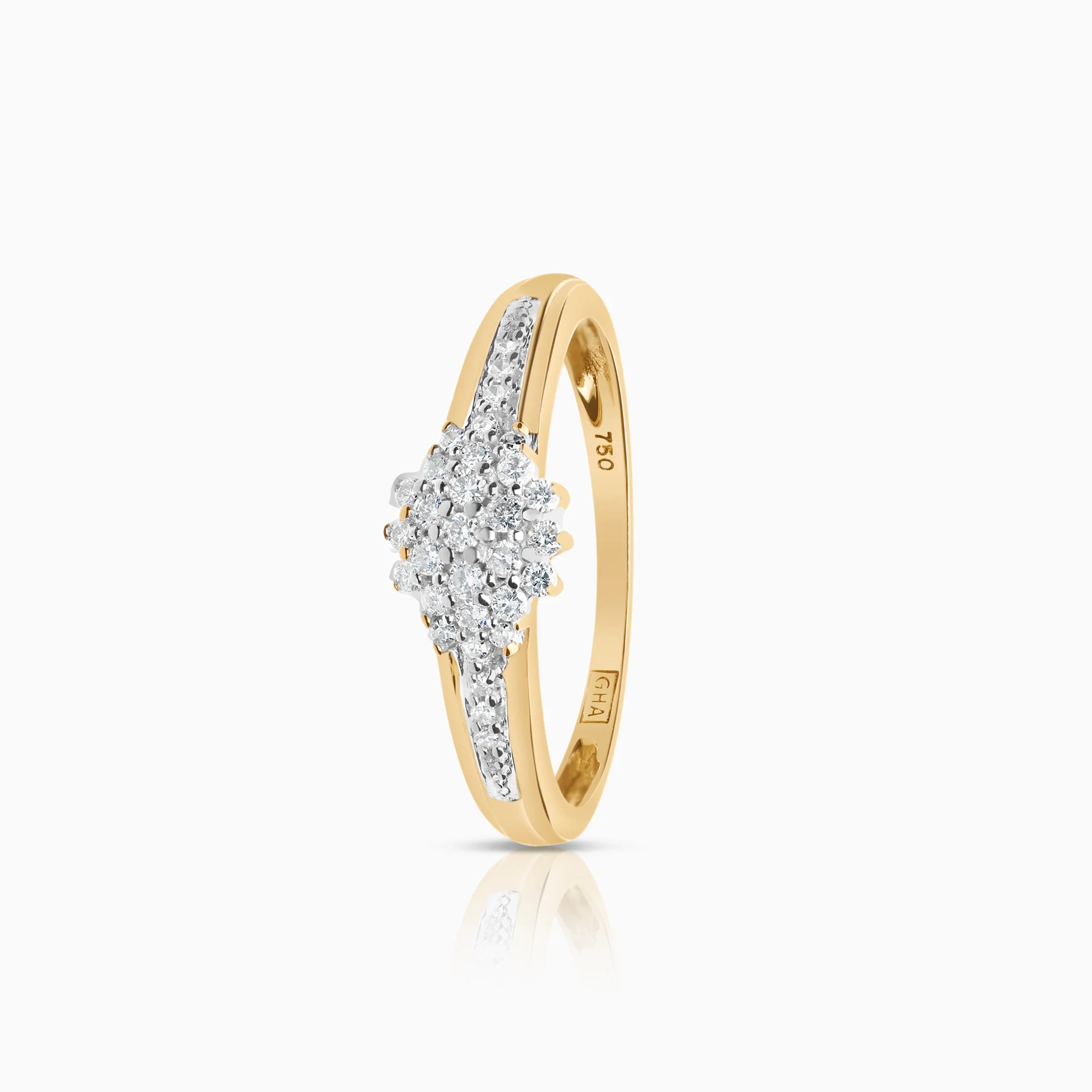 Diamond Ring 0.25ct 18K Gold