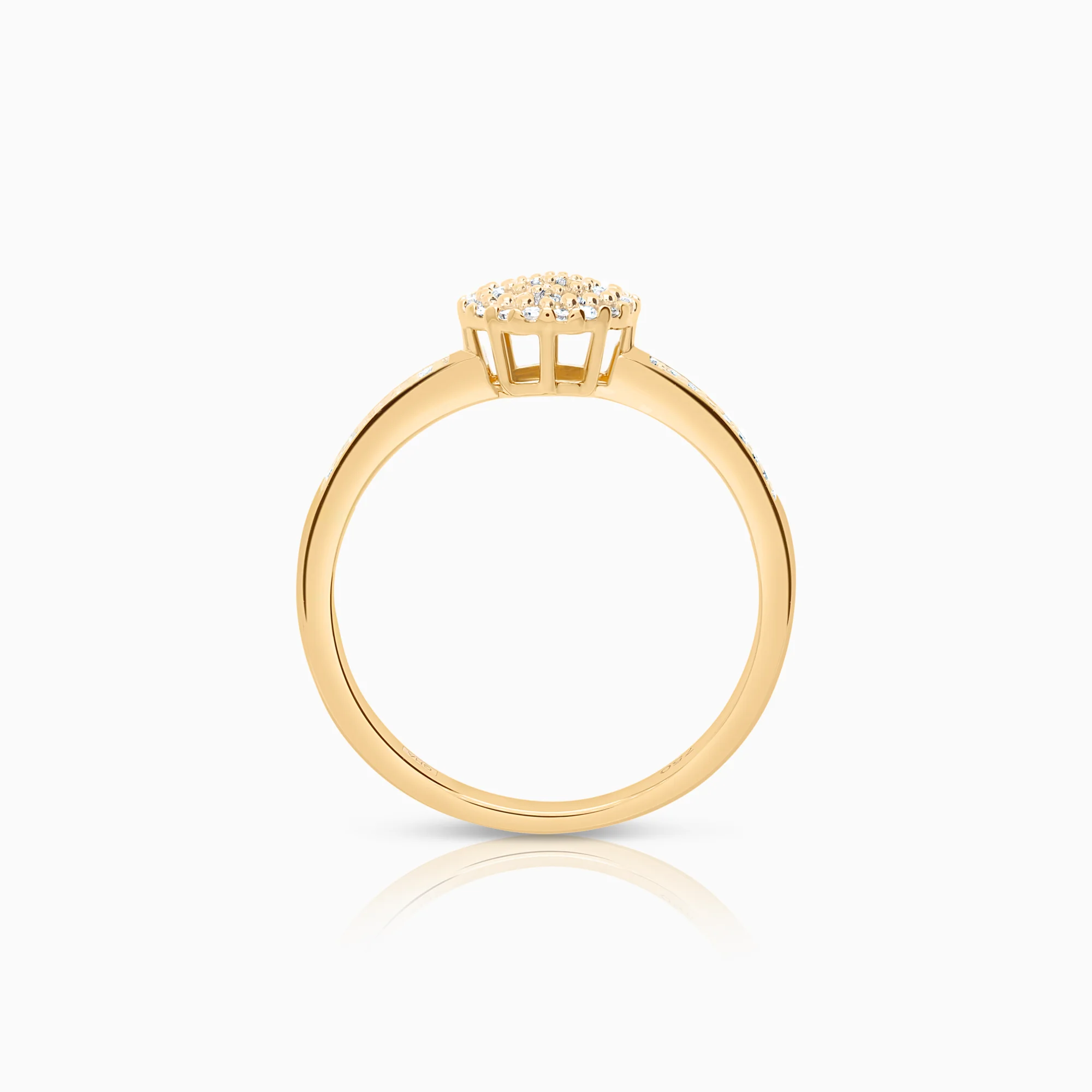 Diamond Ring 0.25ct 18K Gold - Image 2