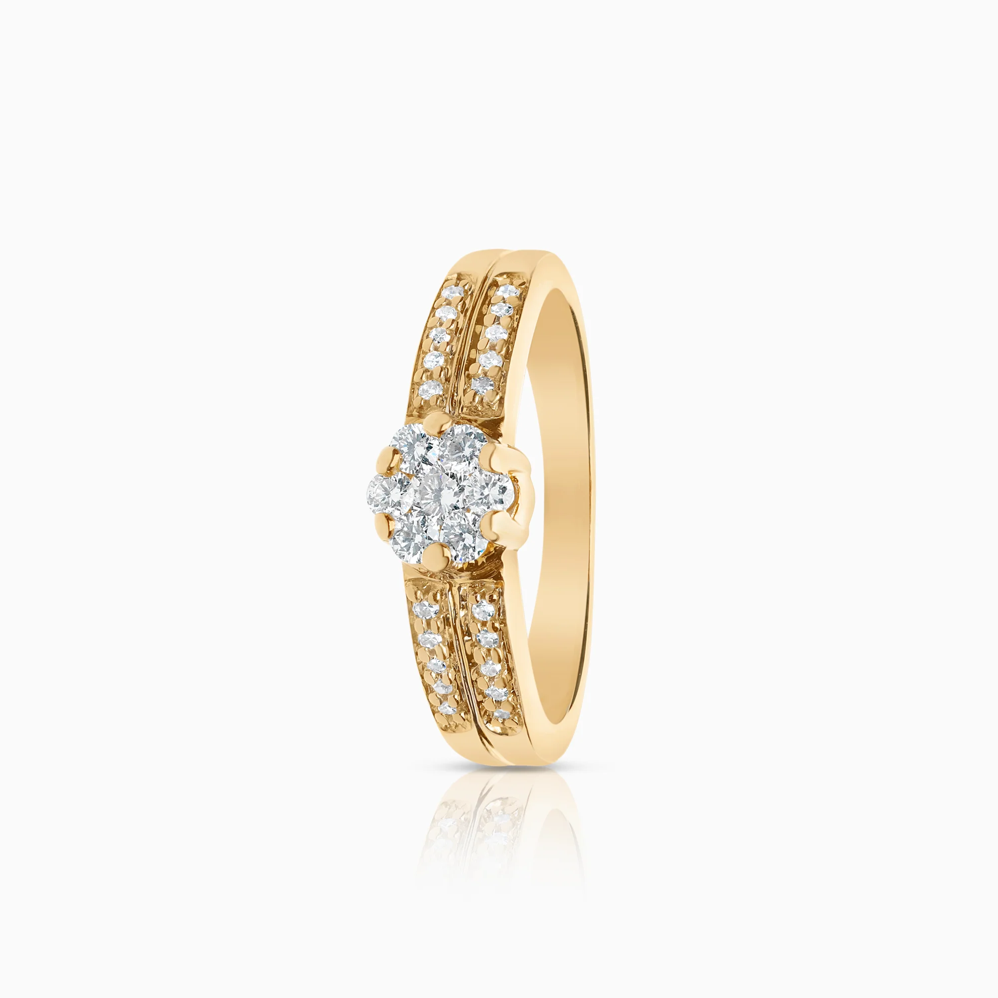 Diamond Ring 0.25ct 18K Gold