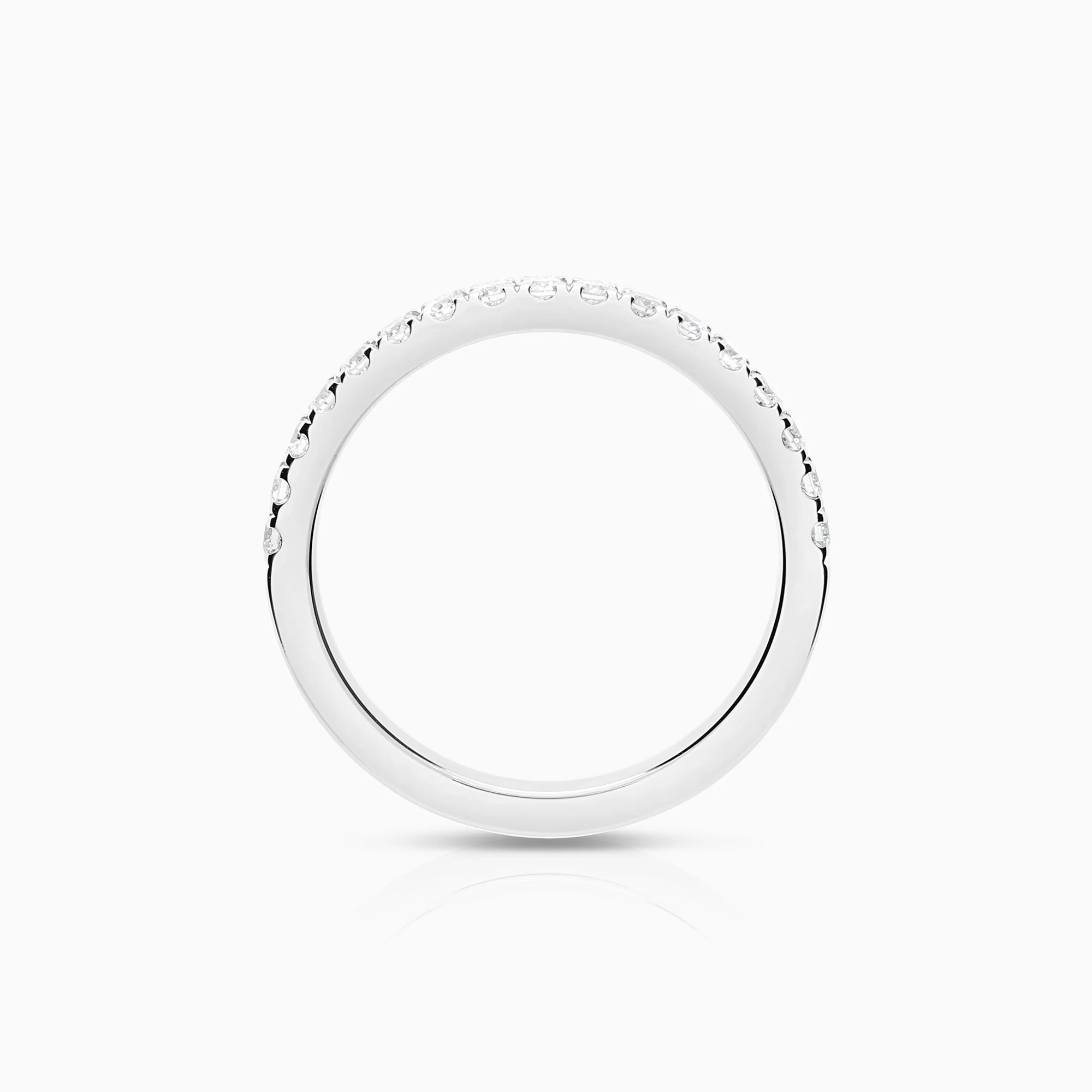 Diamond ring 0.25ct lab-grown diamonds 18K white gold - Image 2