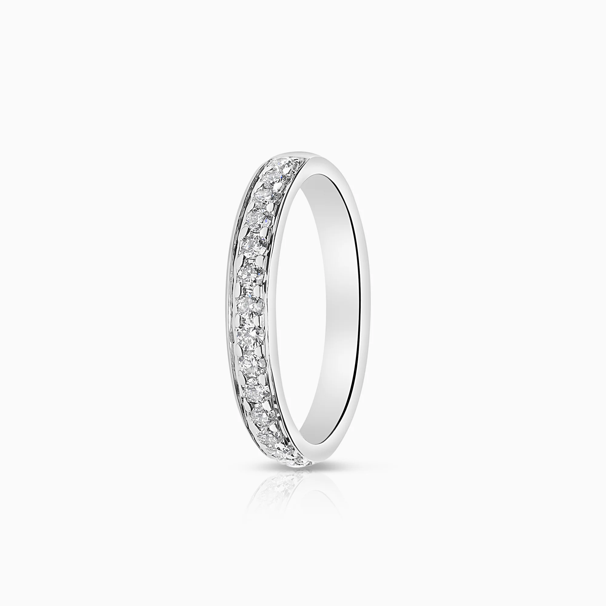 Diamond ring 0.28ct 18K white gold