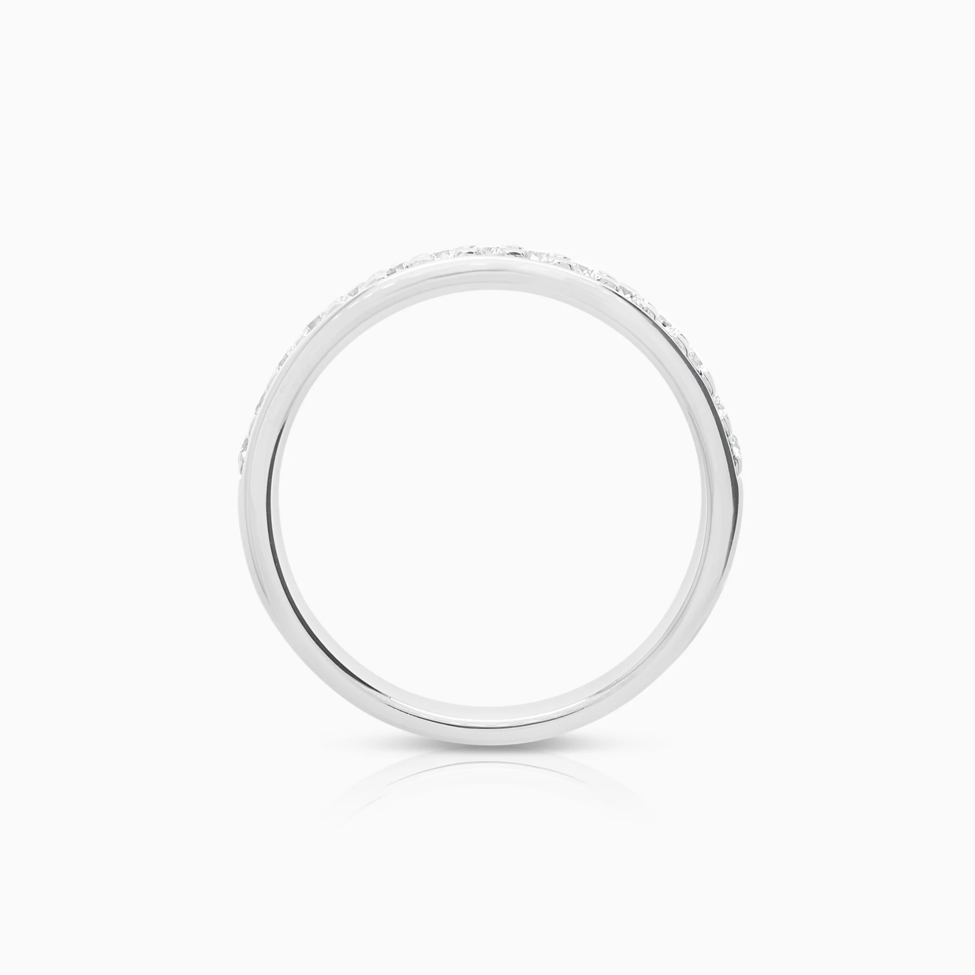 Diamond ring 0.28ct 18K white gold - Image 2