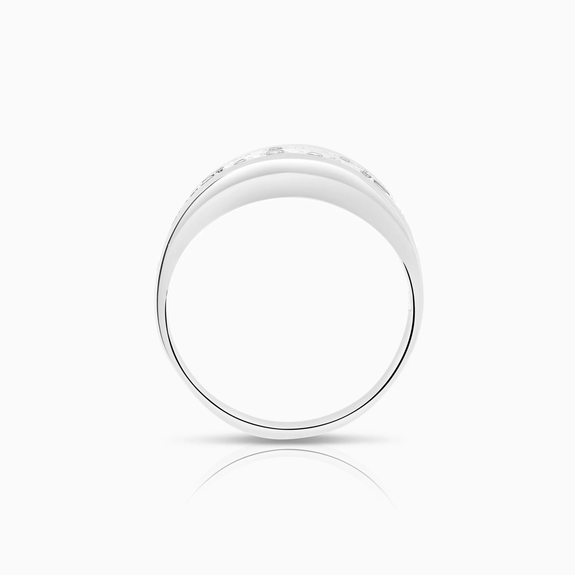 Diamond ring 0.29ct 18K white gold - Image 2