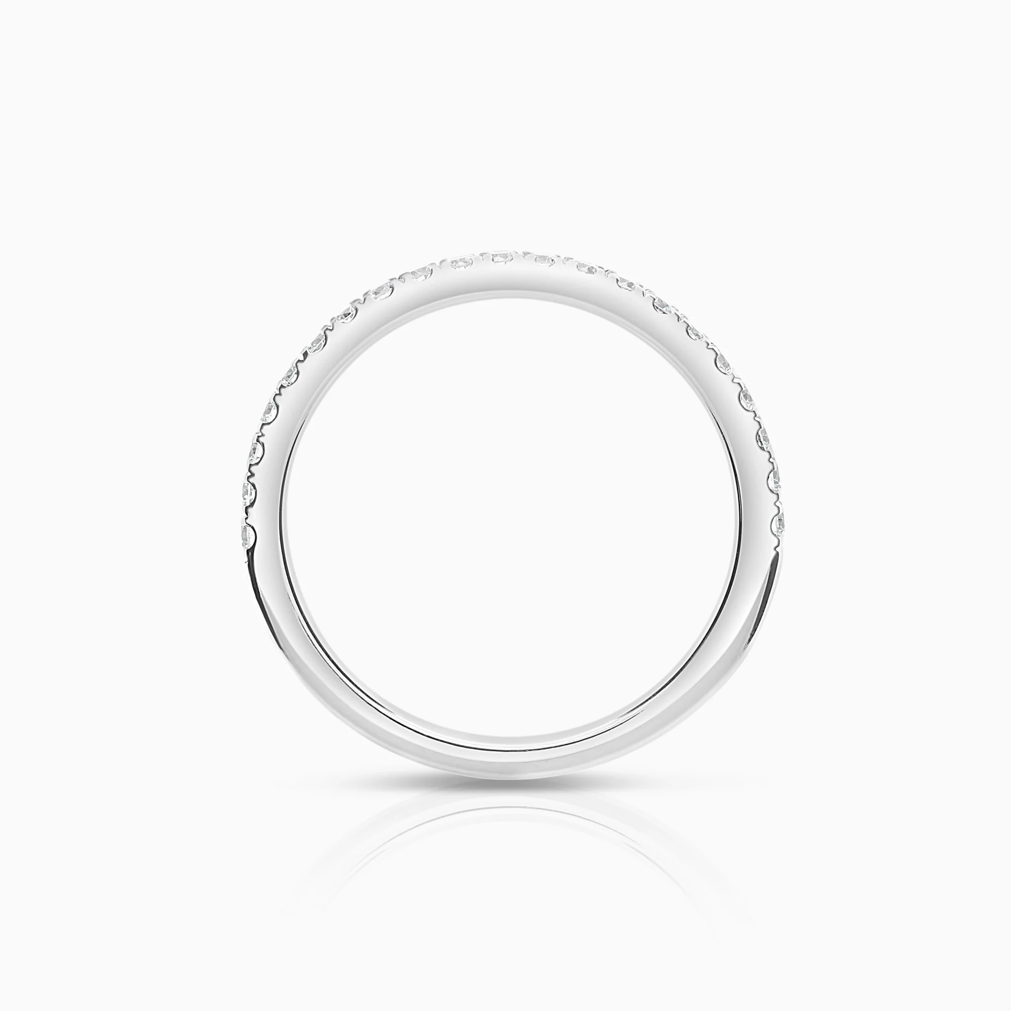 Diamond ring 0.29ct 18K white gold - Image 2