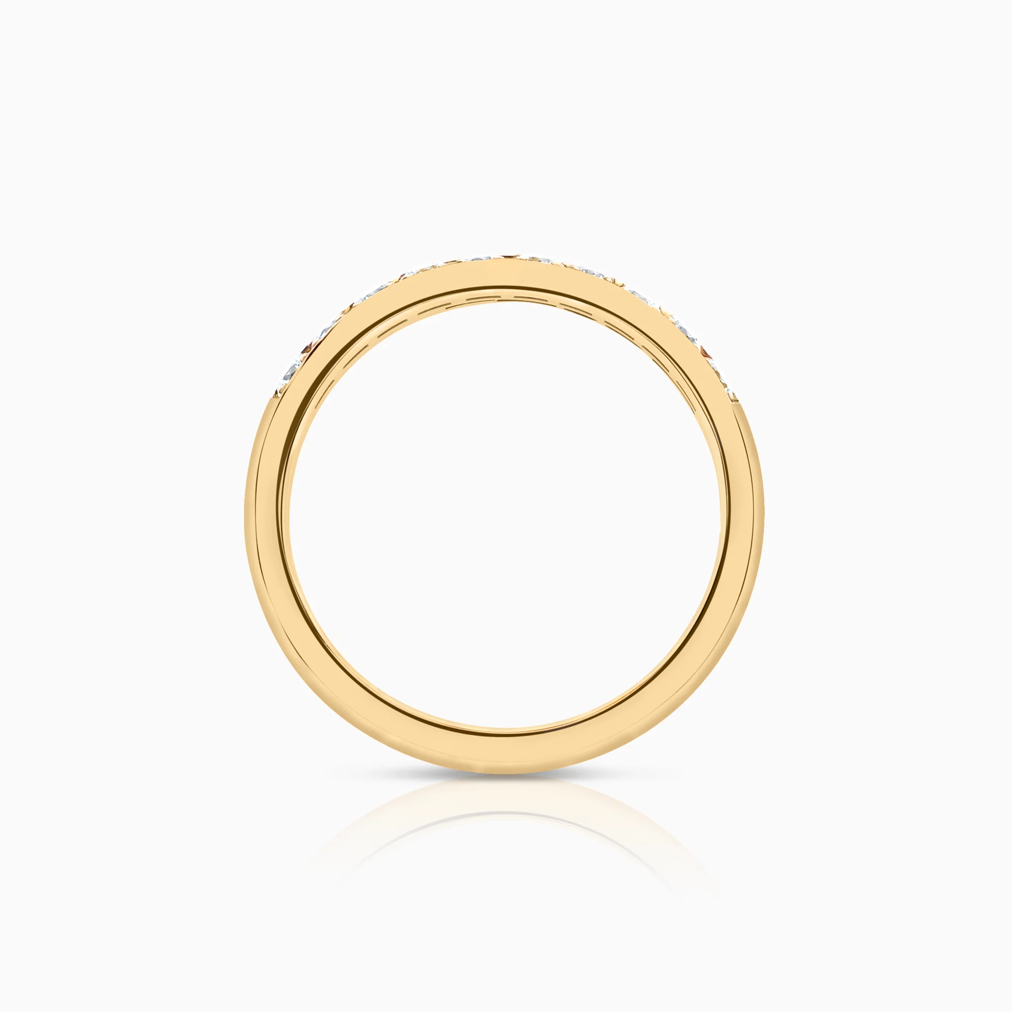 Eternity ring 0.30ct 18K gold - Image 2