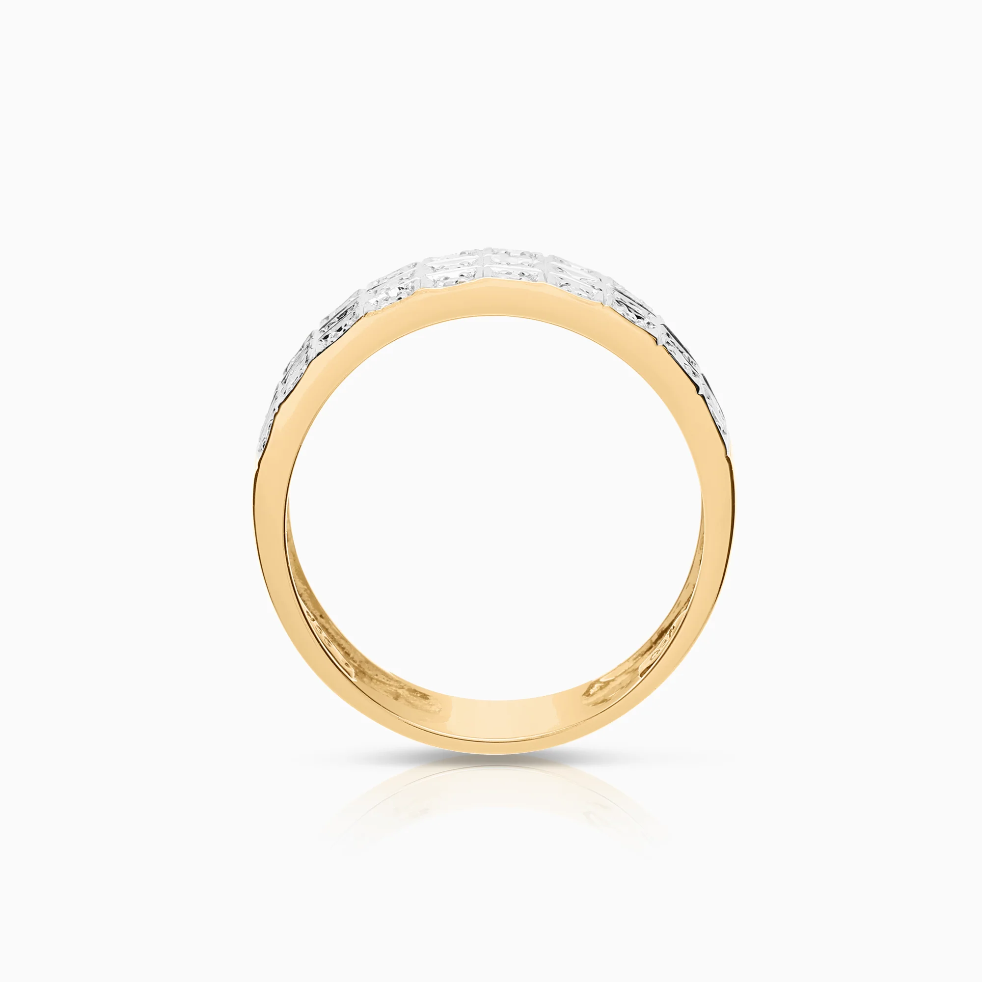 Diamond ring 0.30ct 18K gold - Image 2