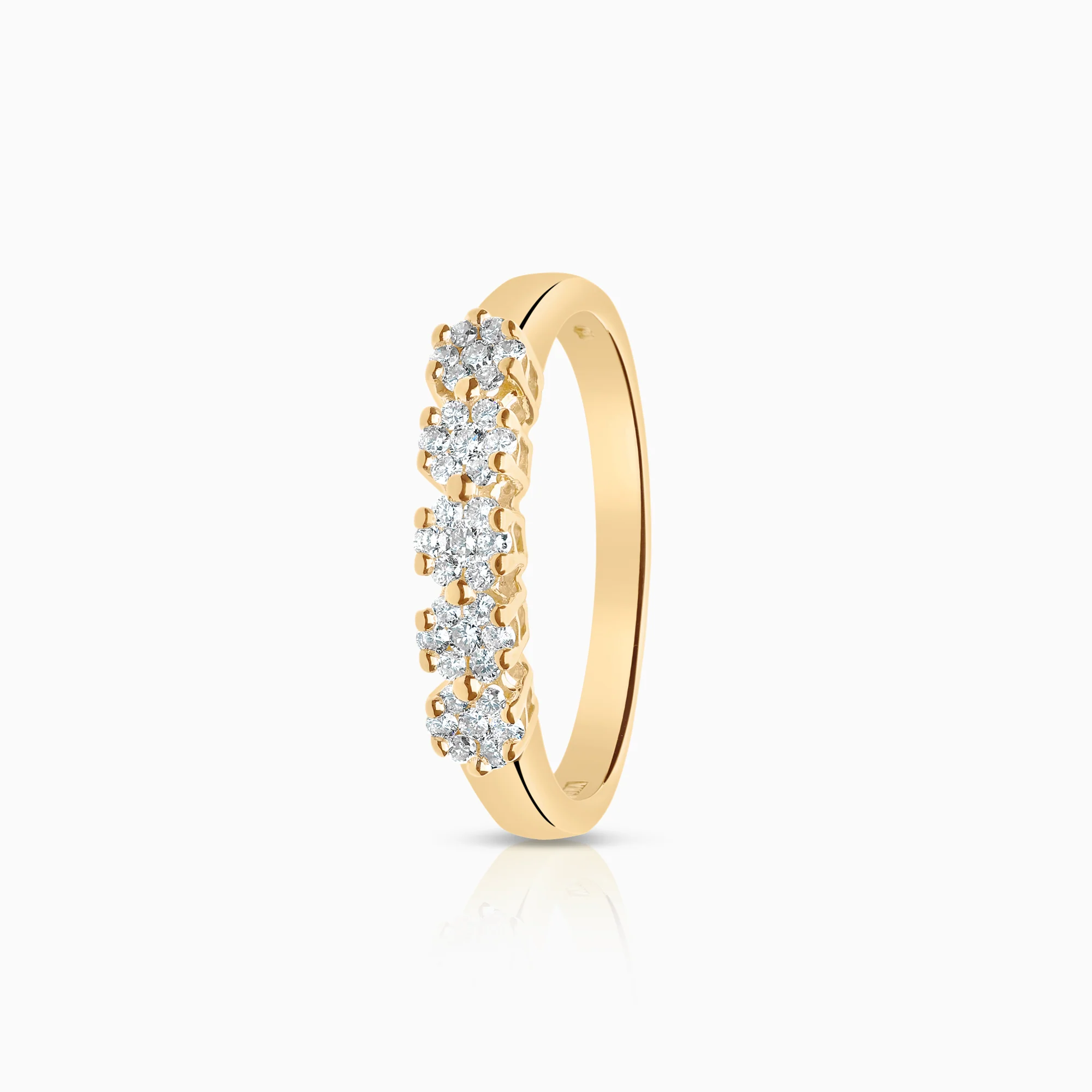 Diamond ring 0.34ct 18K gold