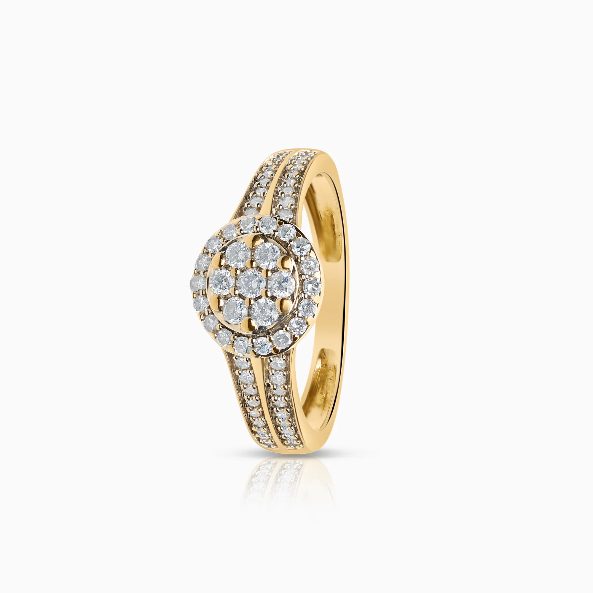 Diamond ring 0.35ct 18K gold