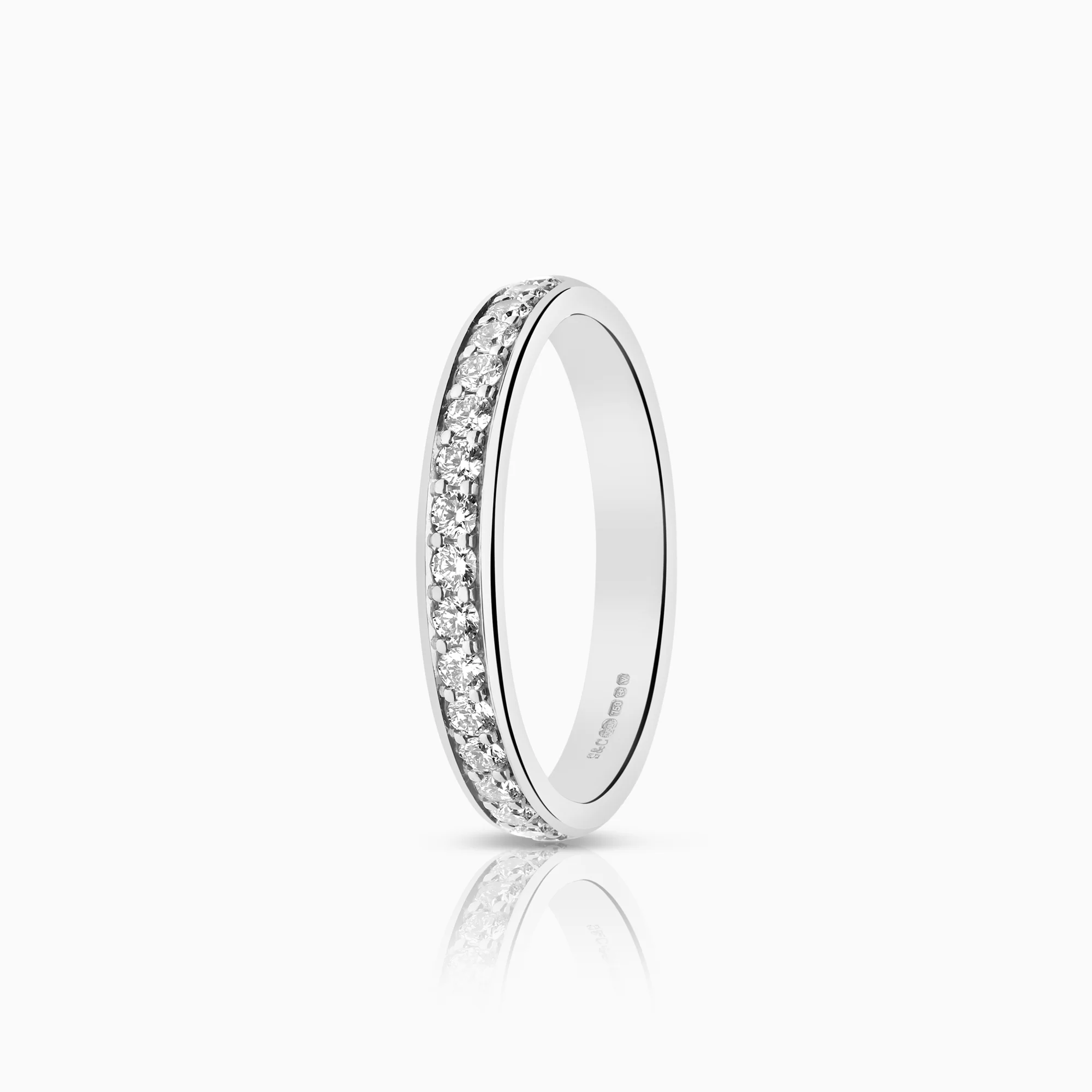 Diamond ring 0.35ct 18K white gold