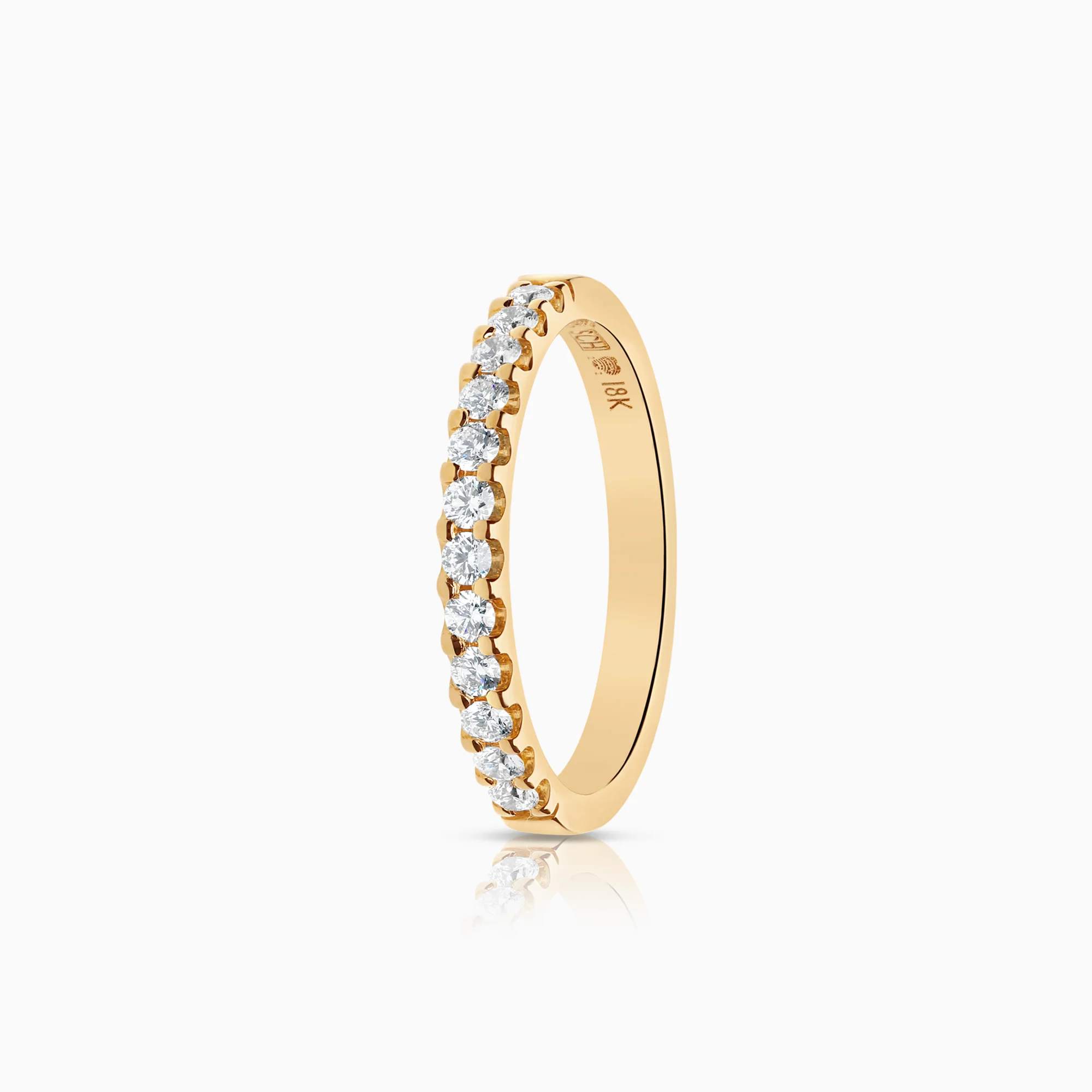 Diamond ring 0.36ct 18K gold