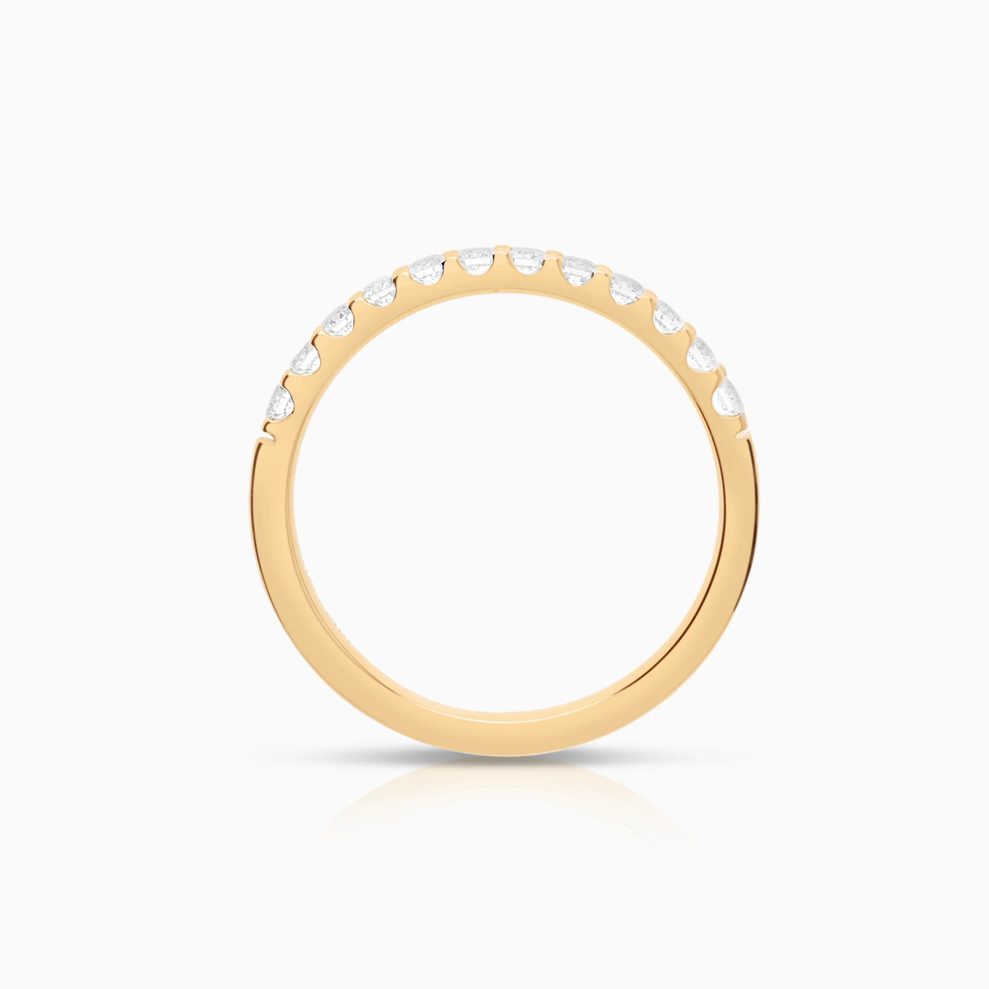 Diamond ring 0.36ct 18K gold - Image 2