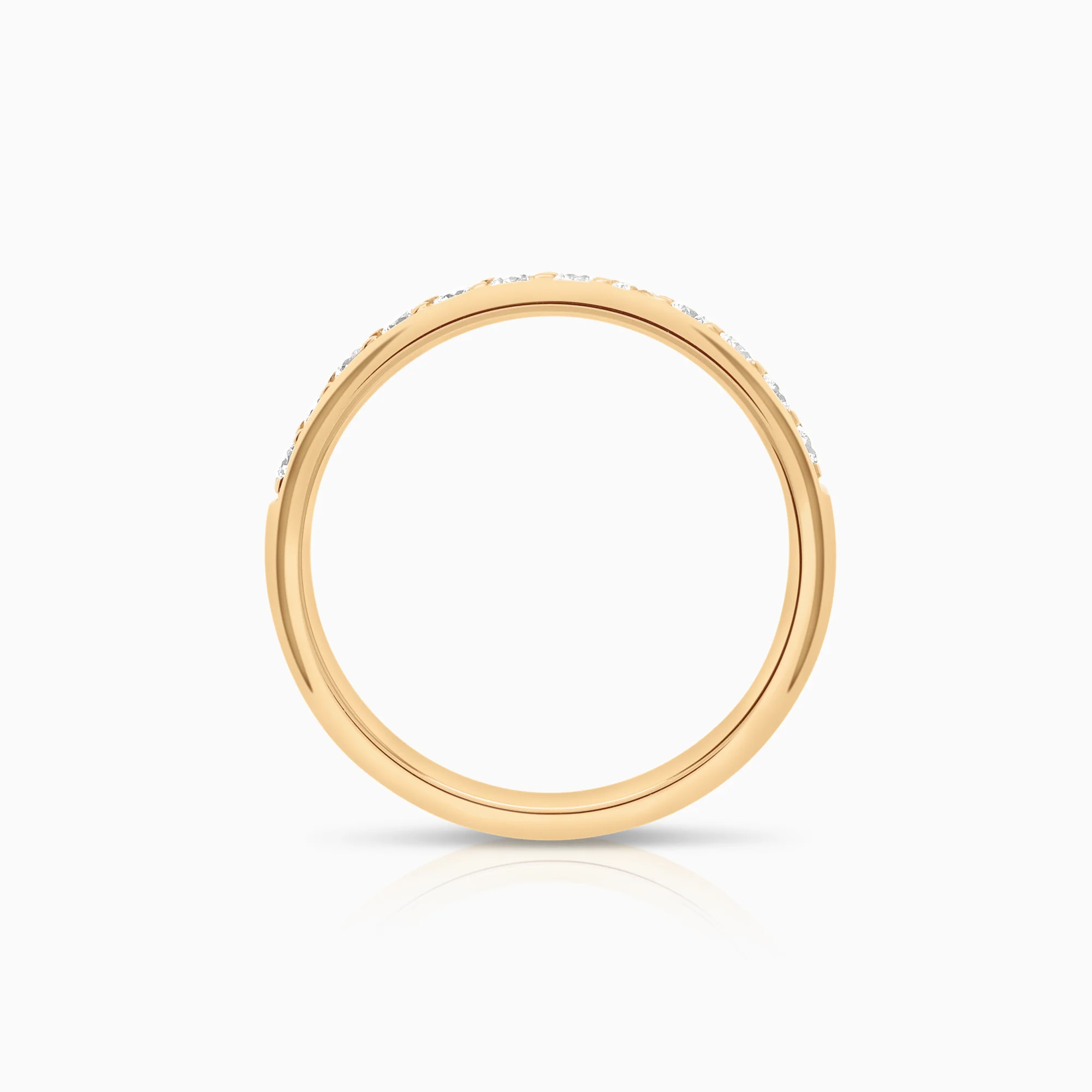 Diamond ring 0.36ct 18K gold - Image 2