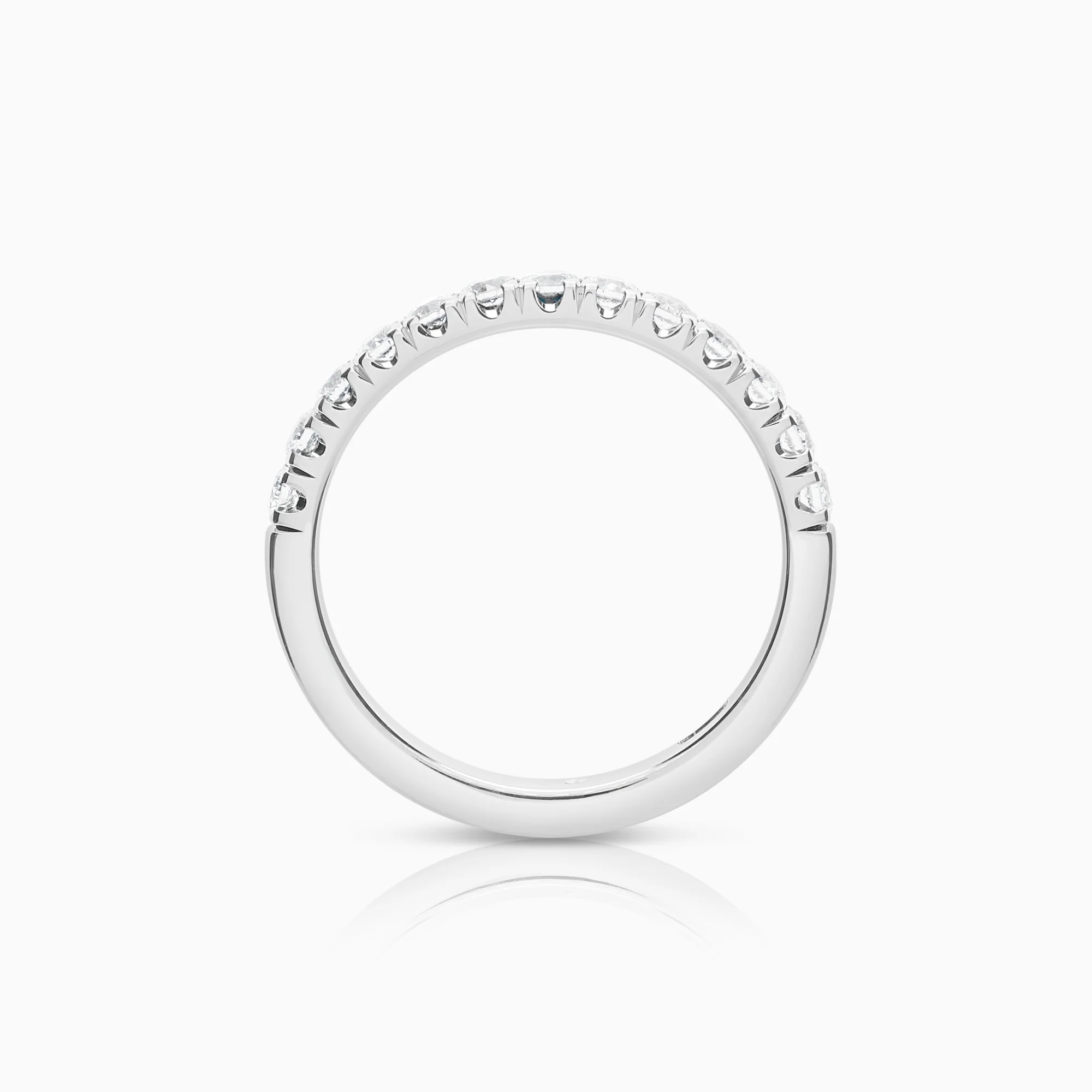 Diamond ring 0.39ct 18K white gold - Image 4