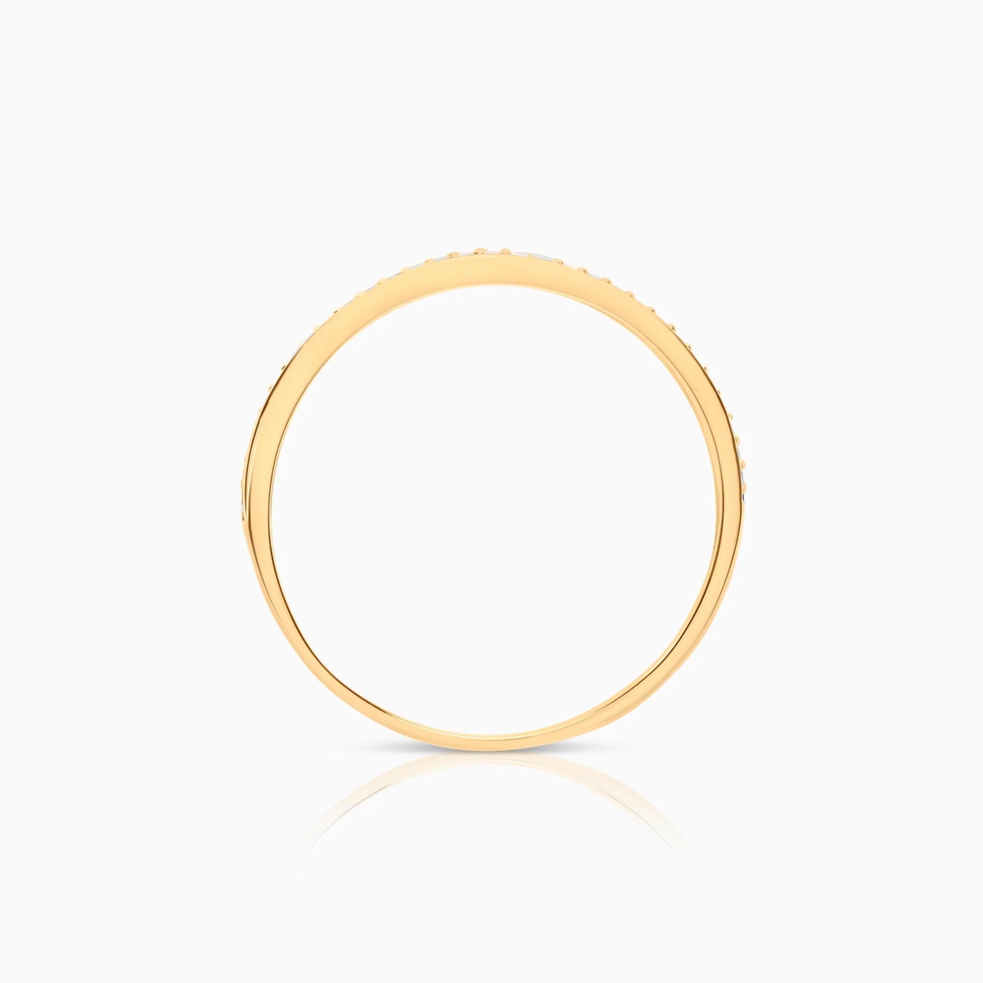 Diamond ring 0.42ct 18K gold - Image 2