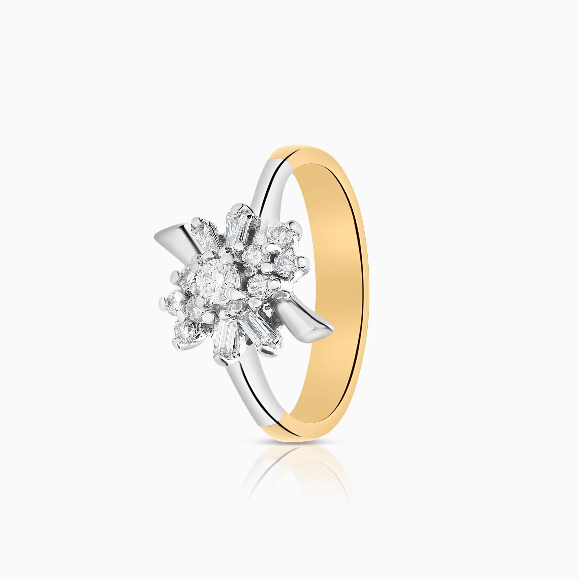 Diamond ring 0.42ct 18K gold