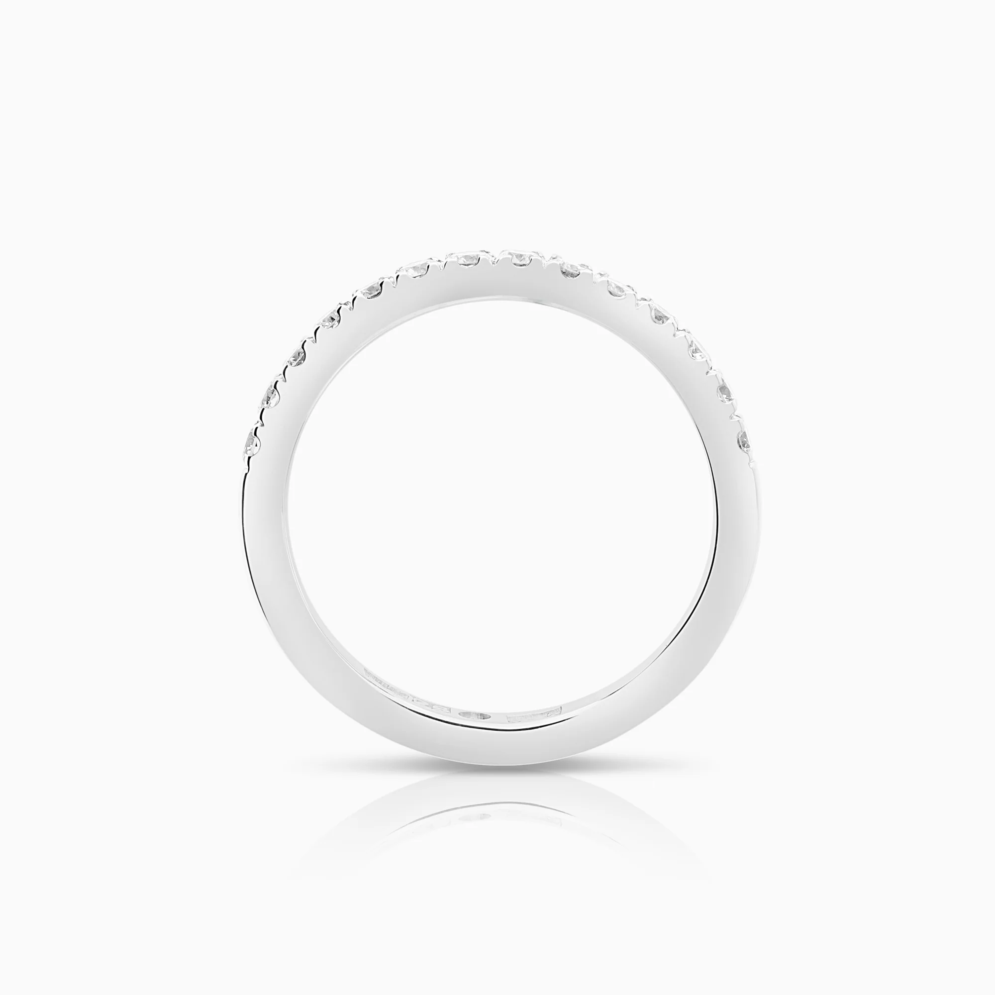 Diamond Ring 0.42ct 18K White Gold - Image 2
