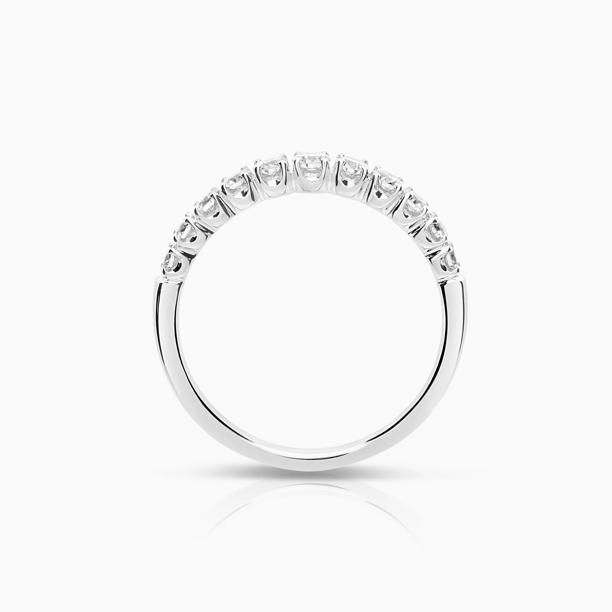 Diamond Ring 0.47ct 18K White Gold - Image 2