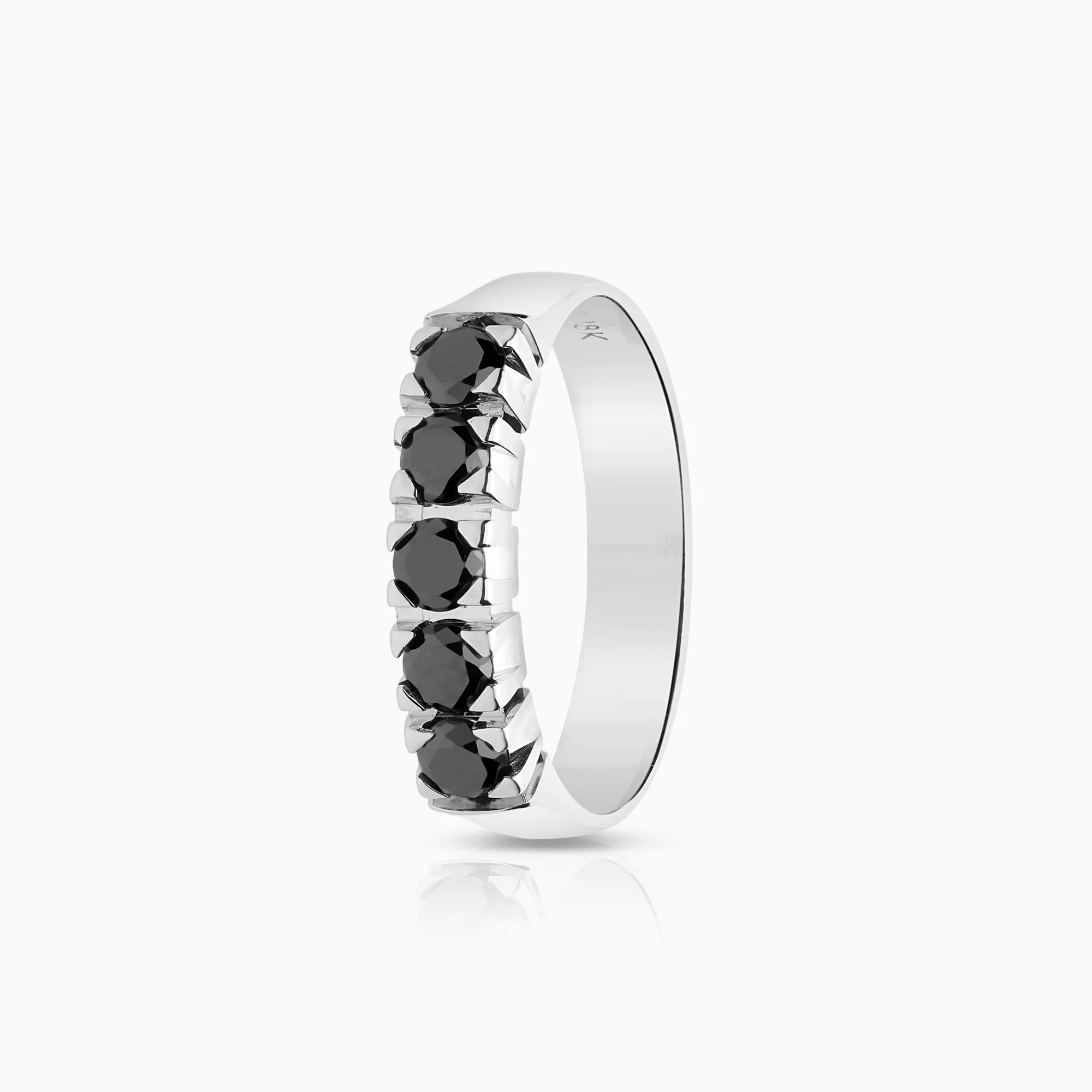 Diamond ring 0.50ct 18K white gold