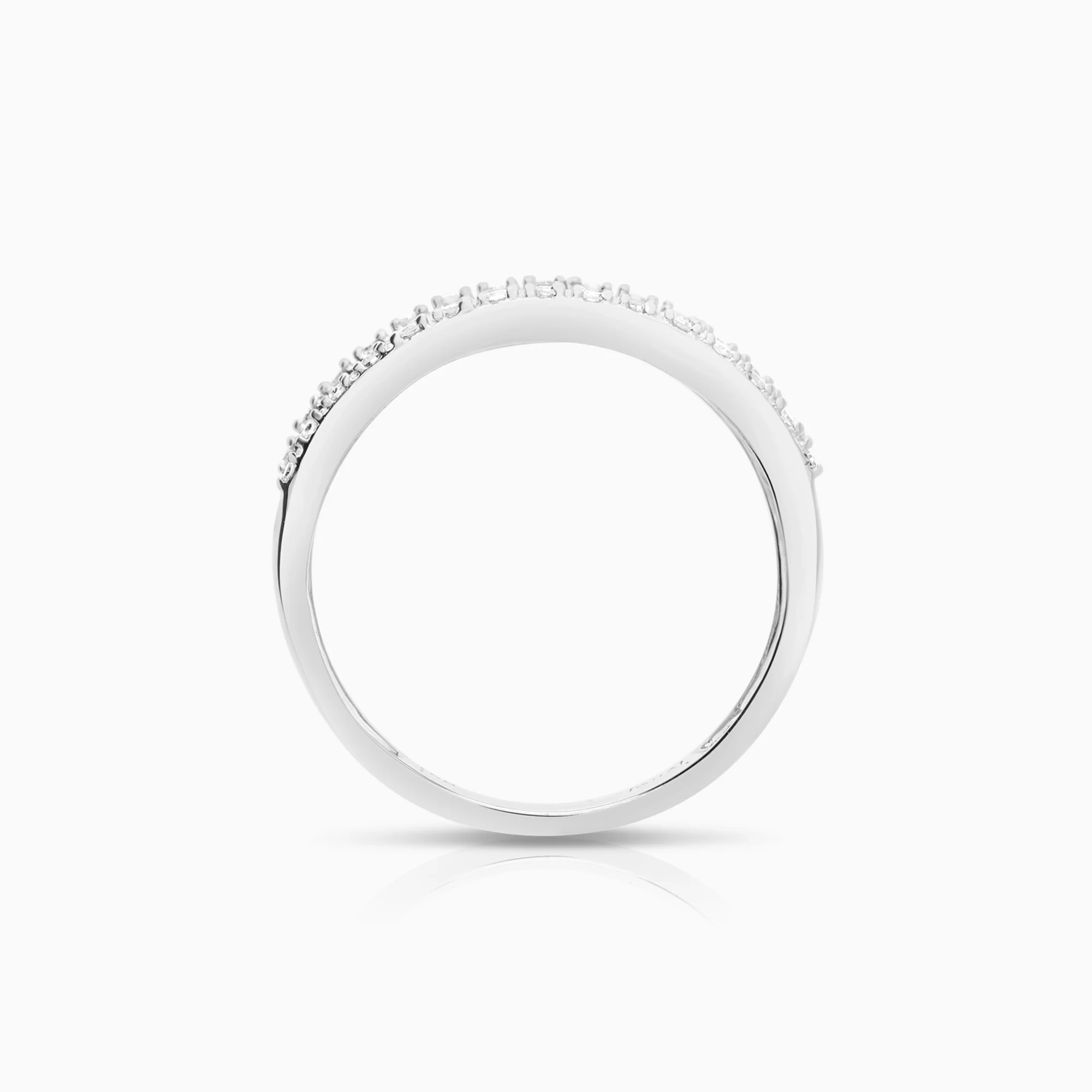 Diamond ring 0.50ct 18K white gold - Image 2