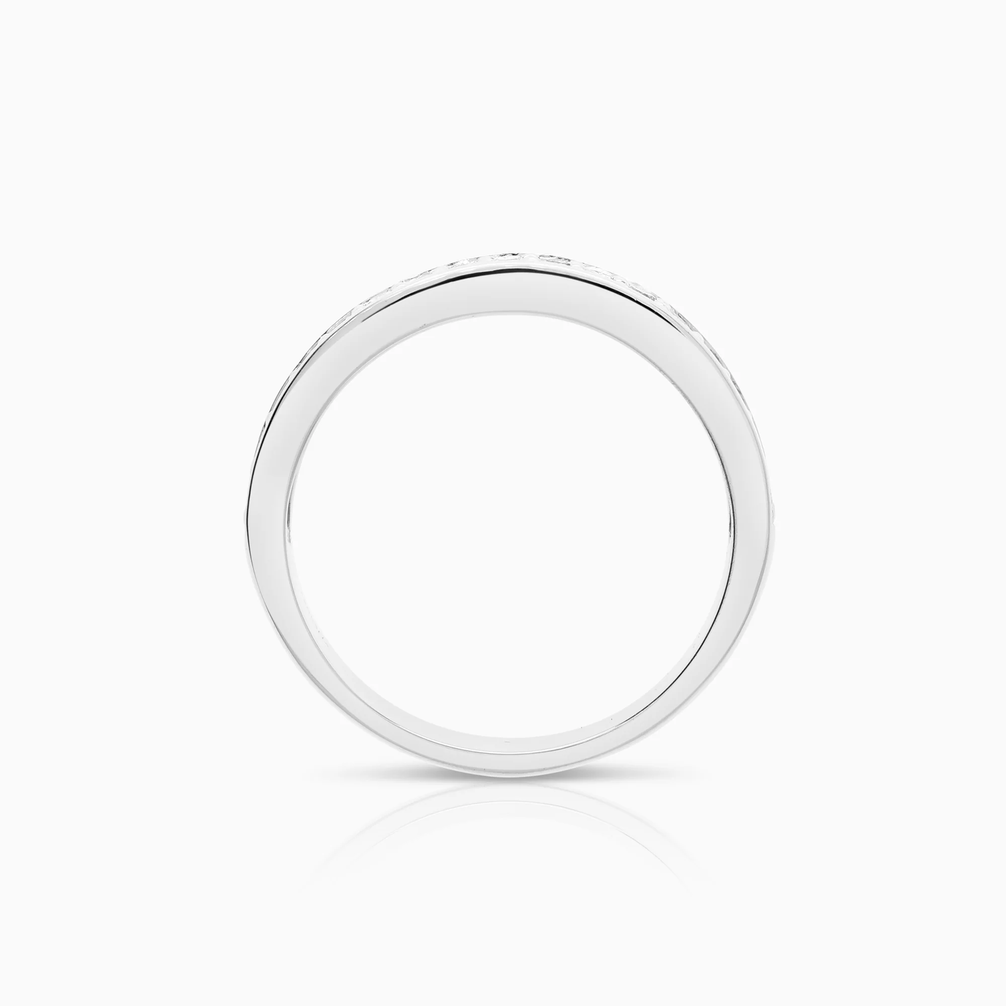 Diamond ring 0.51ct 18K white gold - Image 2