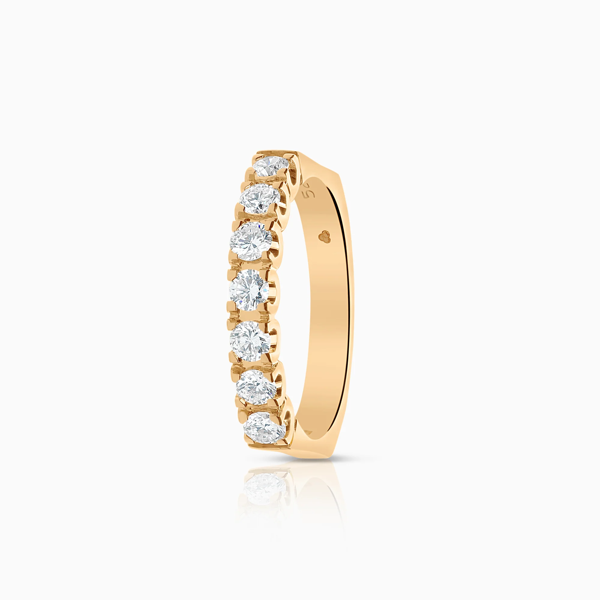 Diamond ring 0.52ct 18K gold