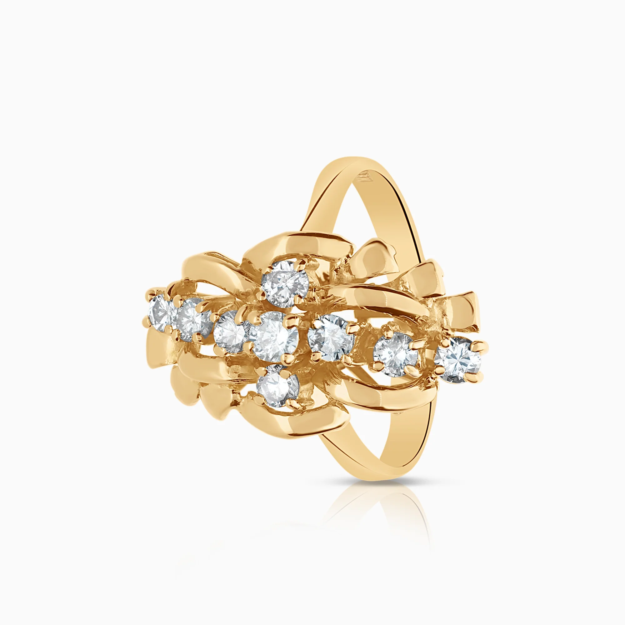 Diamond ring 0.56ct 18K gold