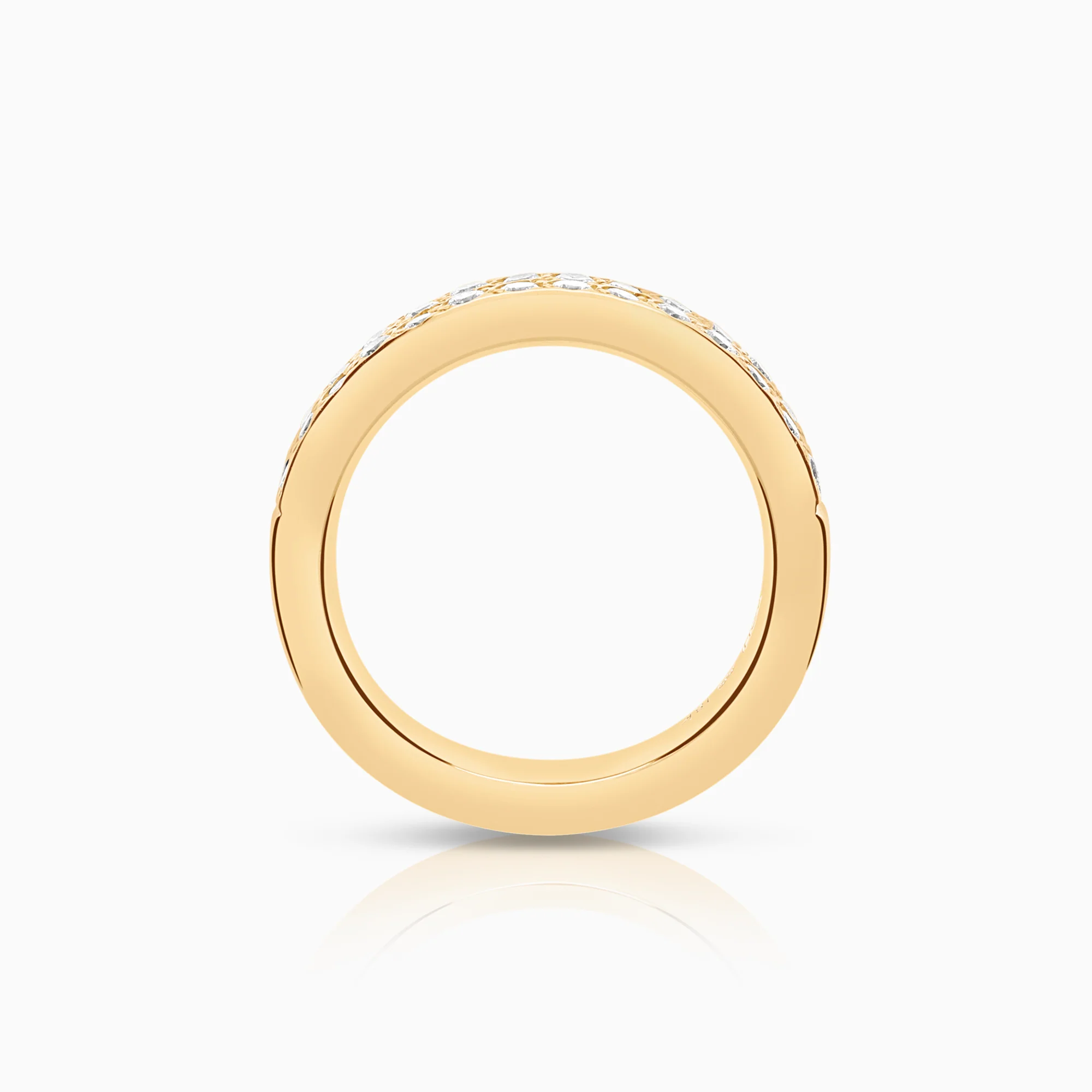 Diamond eternity ring 0.56ct 18K gold - Image 2