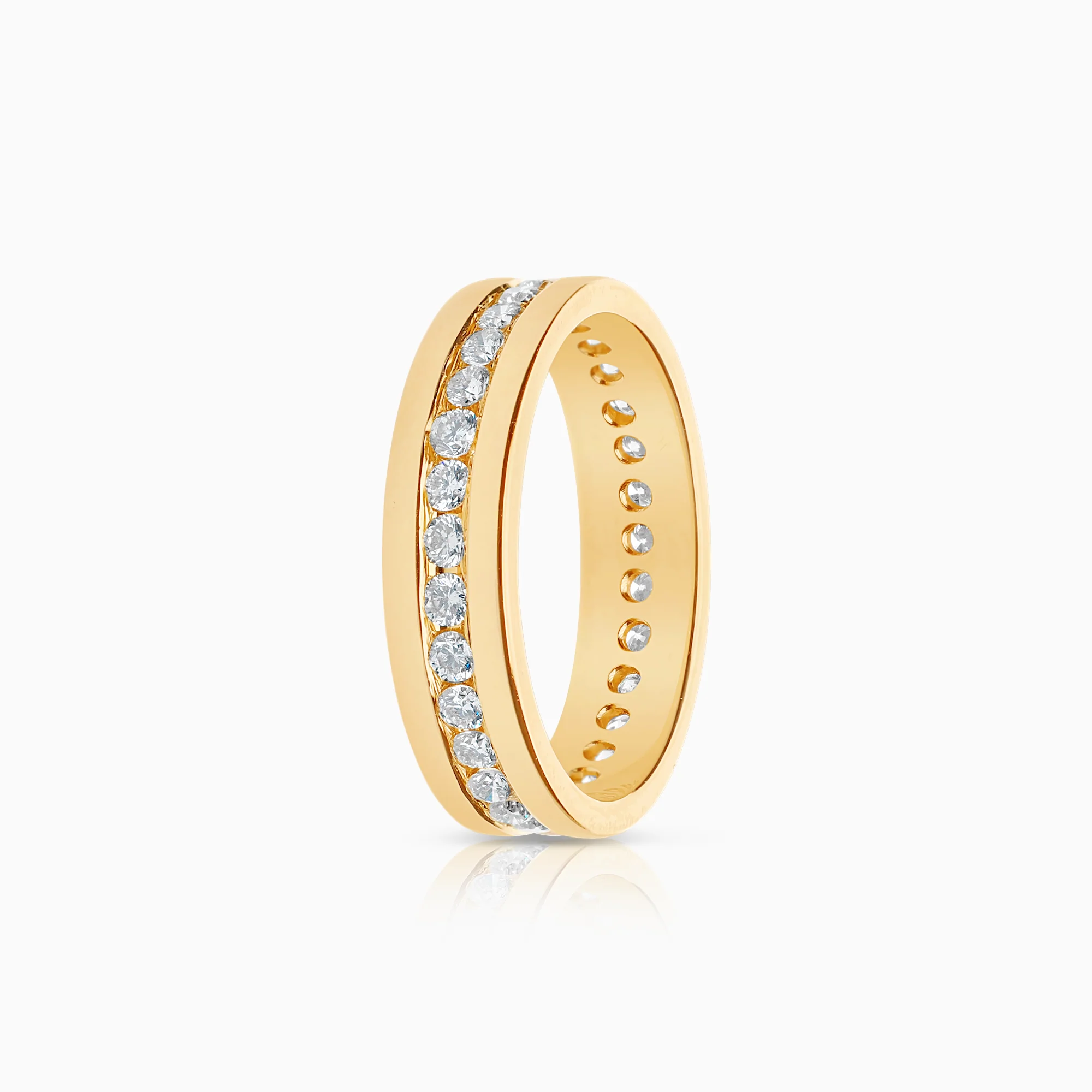 Diamond ring 0.62ct 18K gold