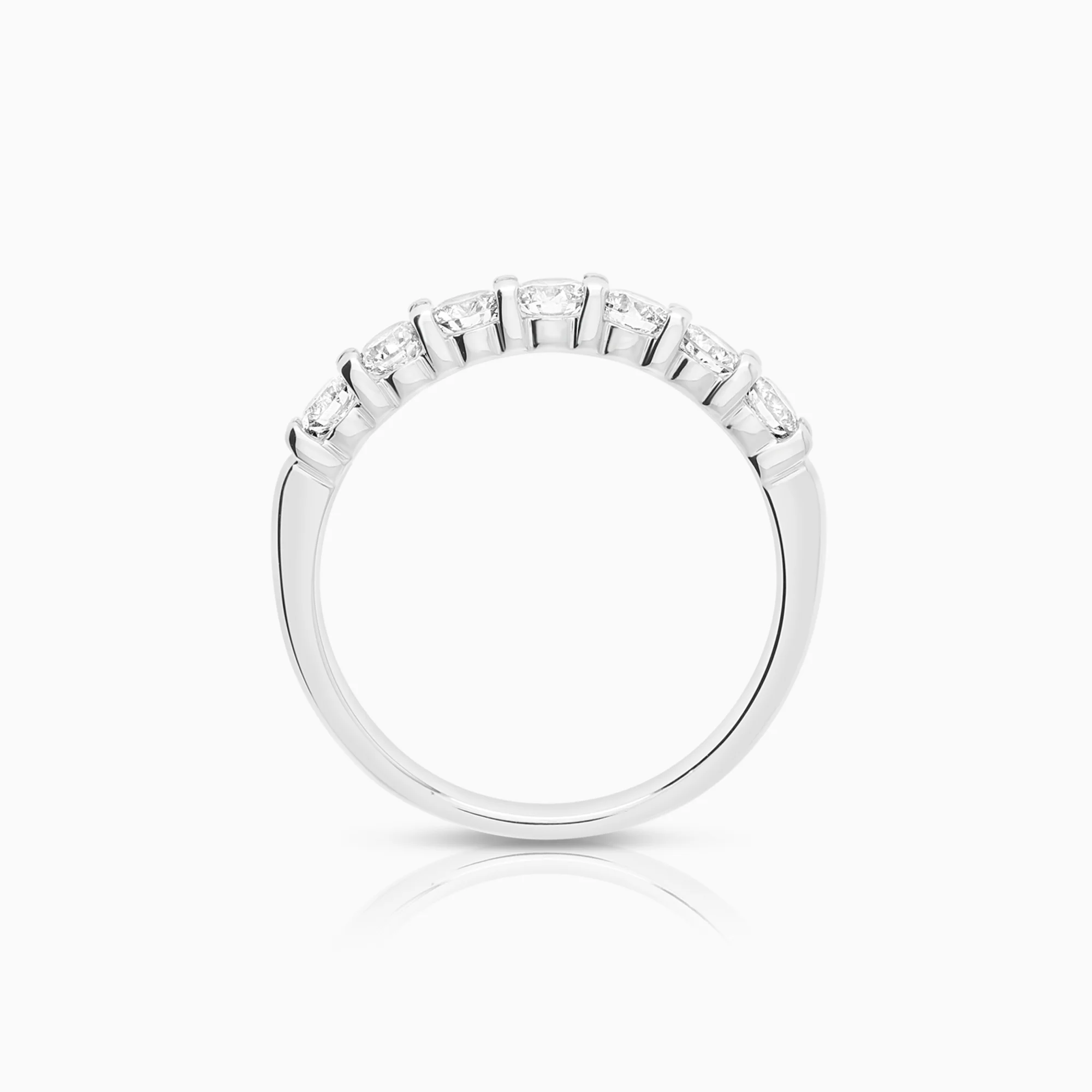 Diamond ring 0.70ct 18K white gold - Image 2