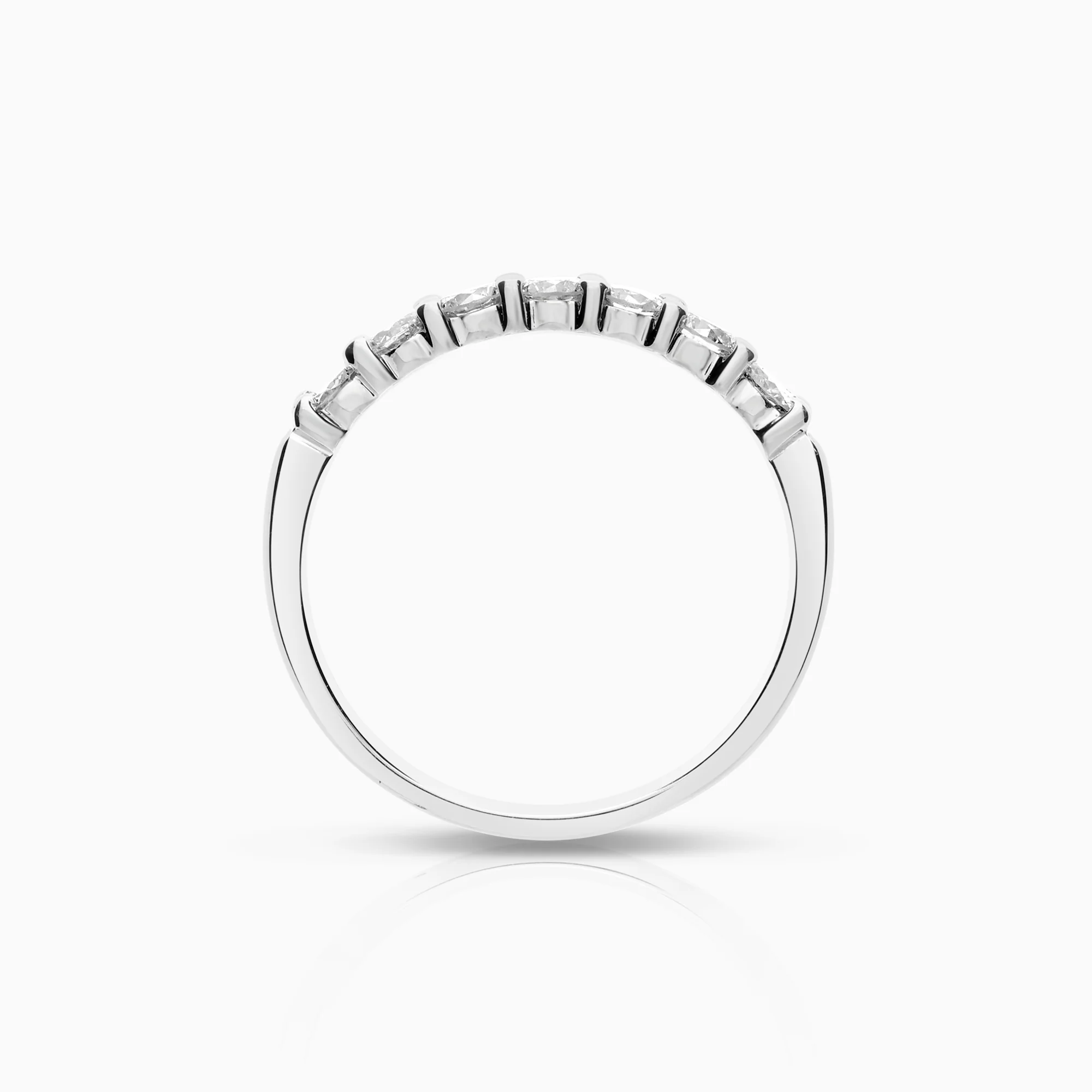 Diamond ring 0.77ct 18K white gold - Image 2