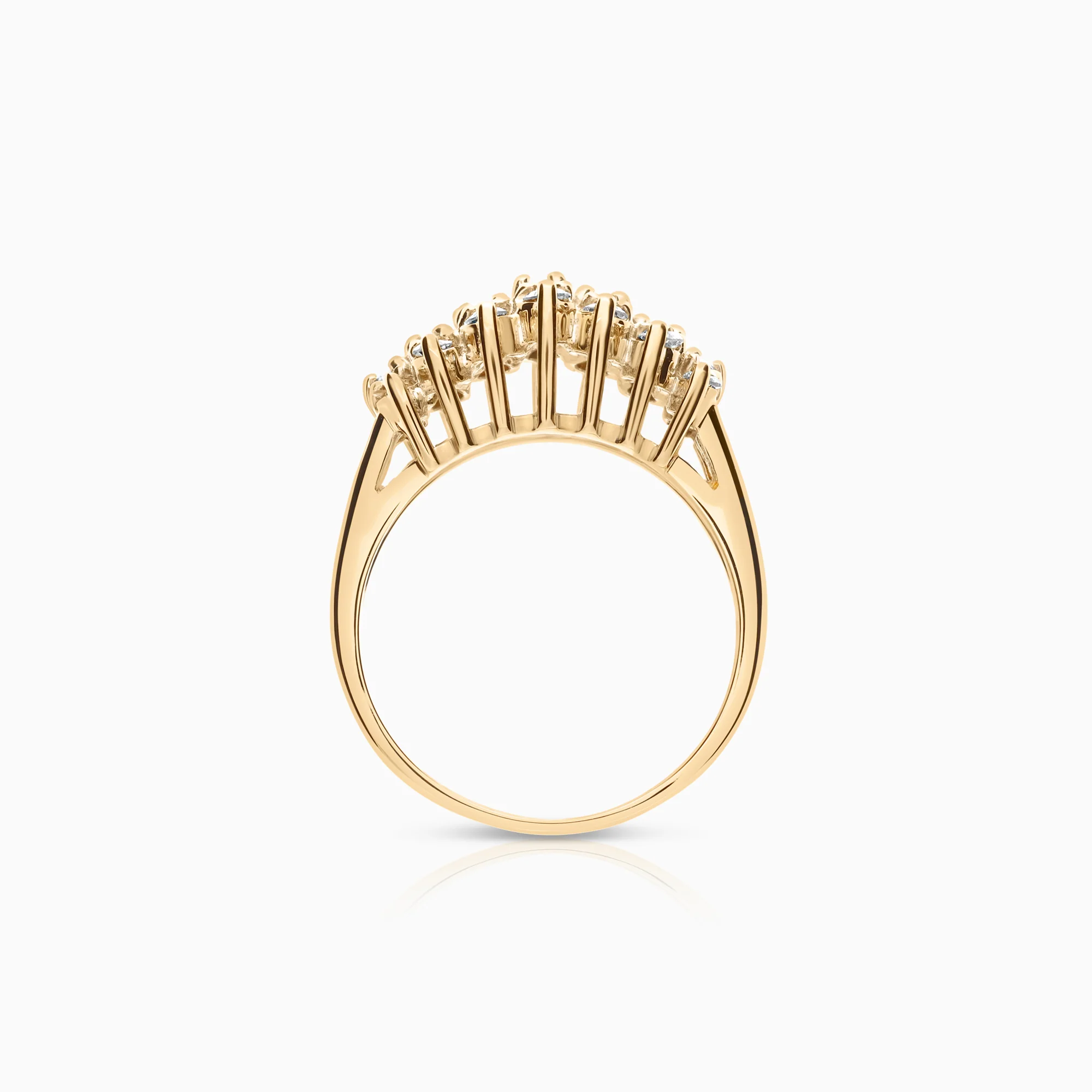 Diamond ring 0.84ct 14K gold - Image 2
