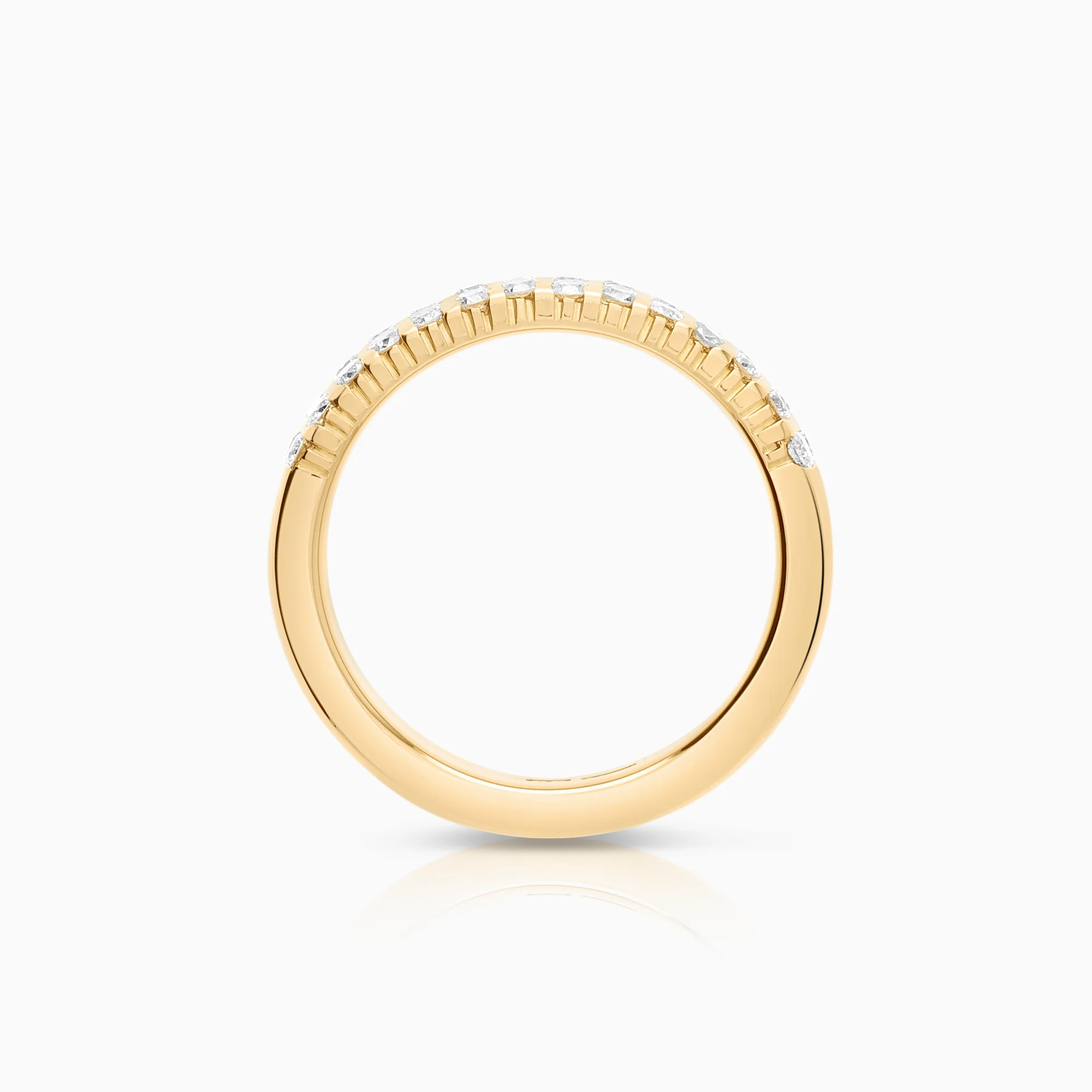 Diamond ring 0.84ct 18K gold - Image 2