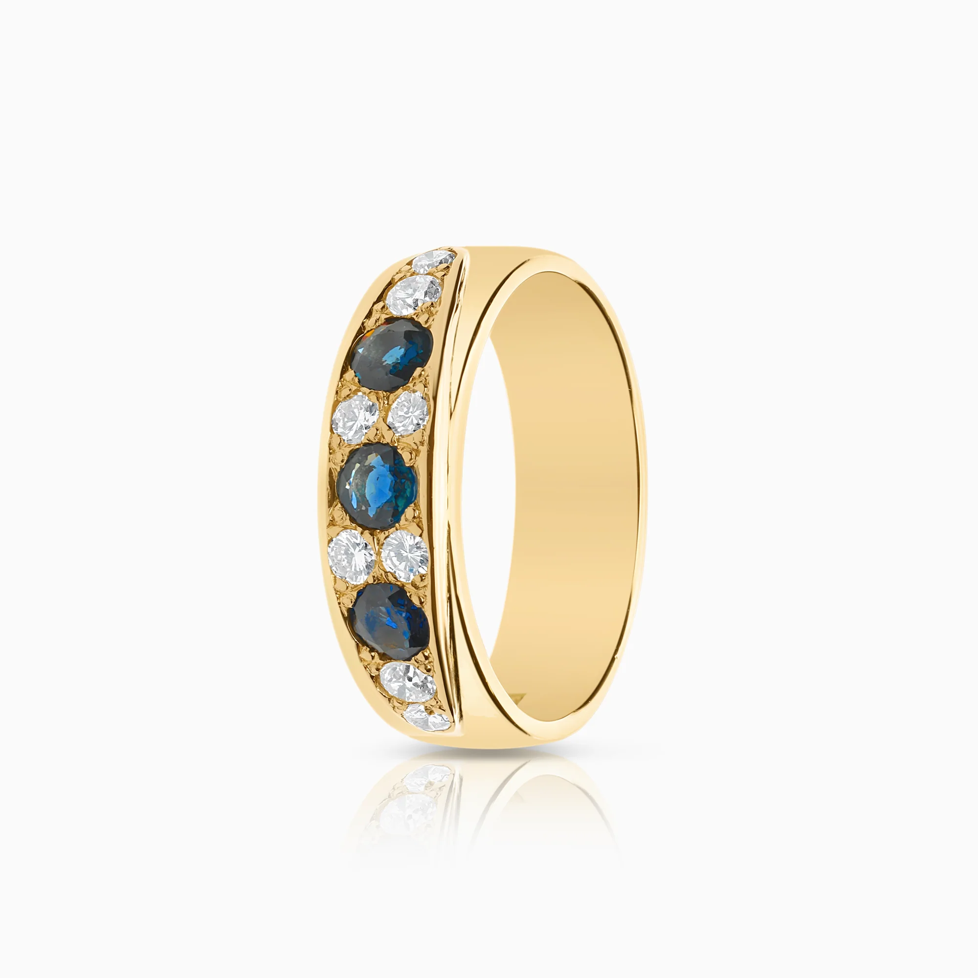 Diamond ring 0.93ct 18K gold