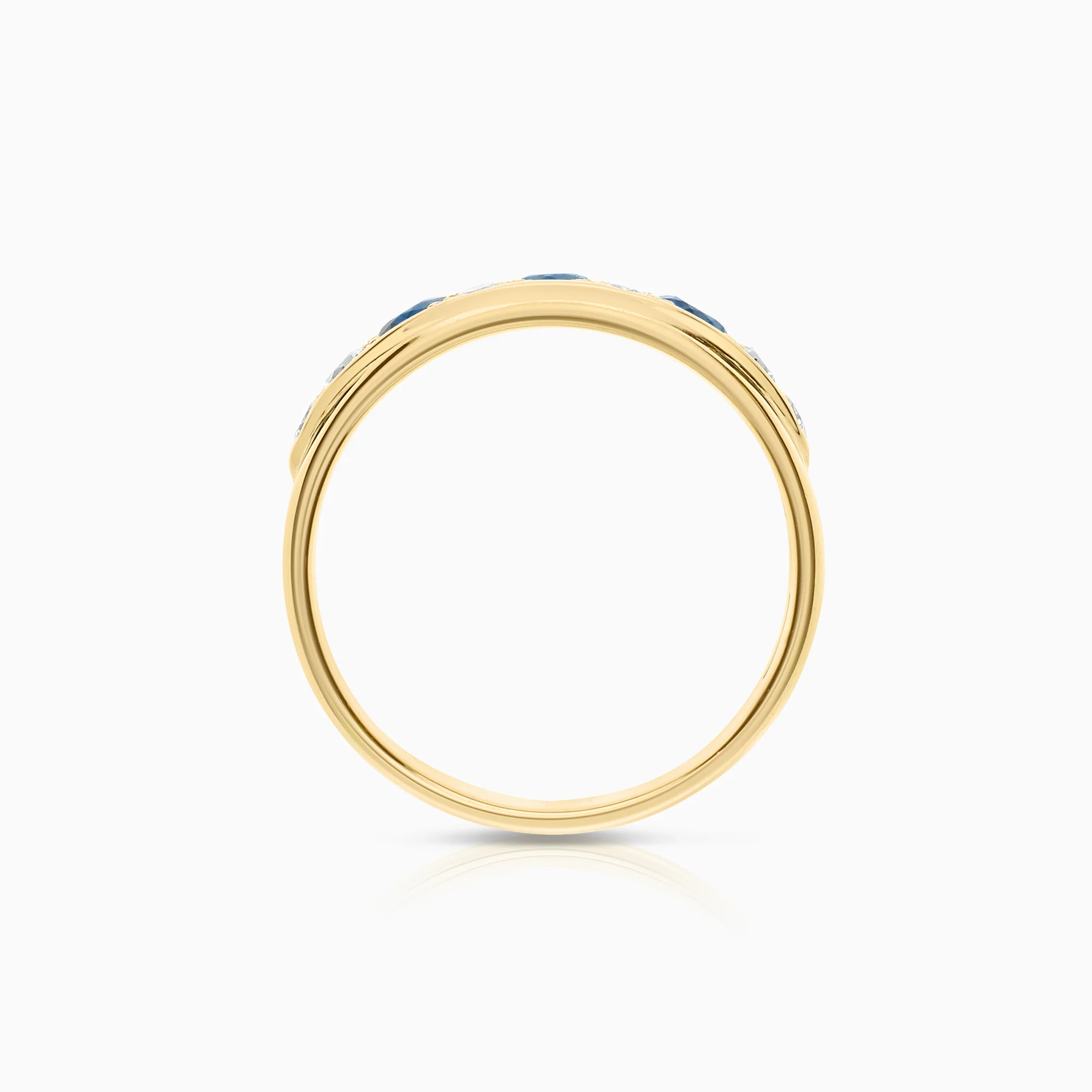 Diamond ring 0.93ct 18K gold - Image 2