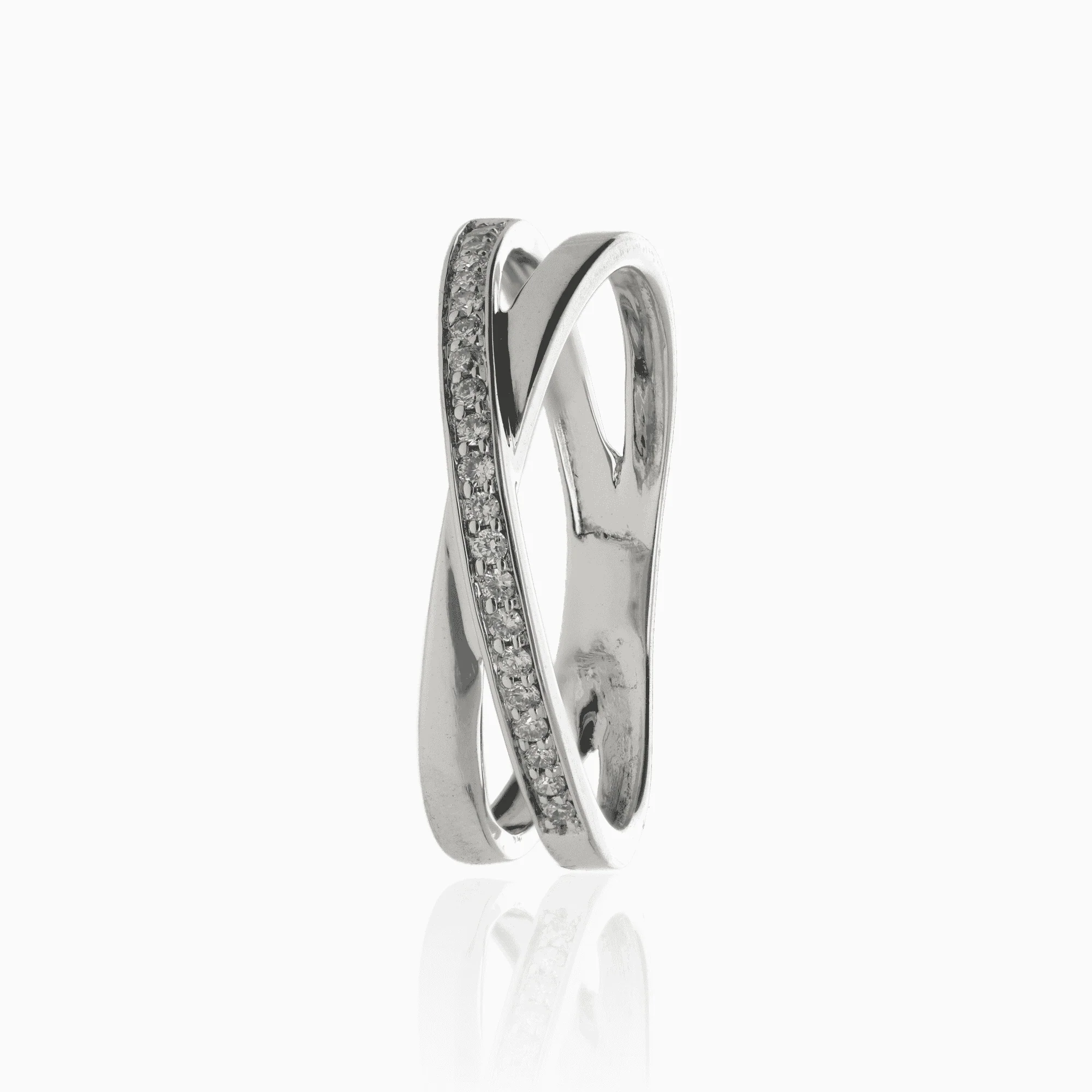 Diamond ring 0.11ct 18K