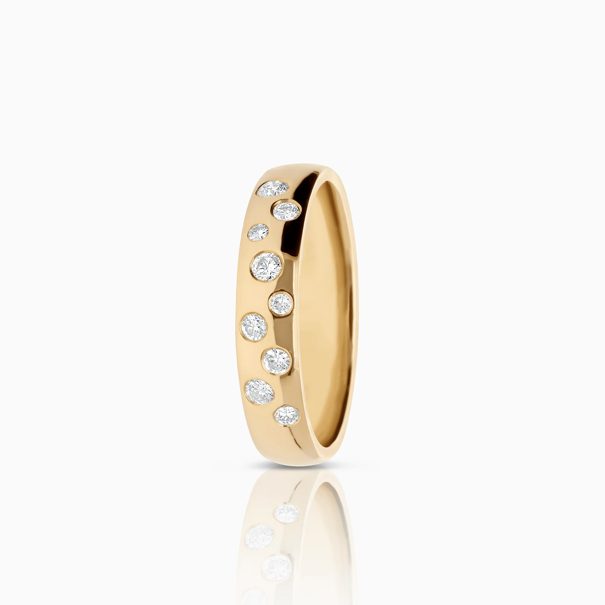 Diamond ring 0.15ct 18K gold