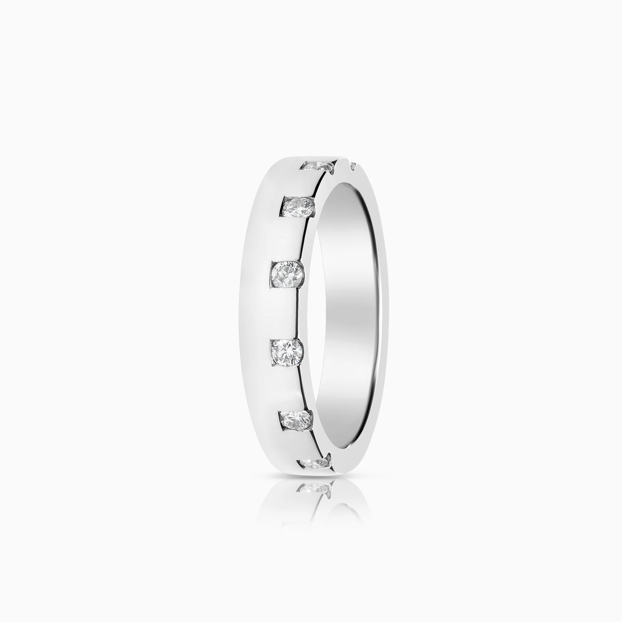 Diamond ring 0.21ct 18K white gold