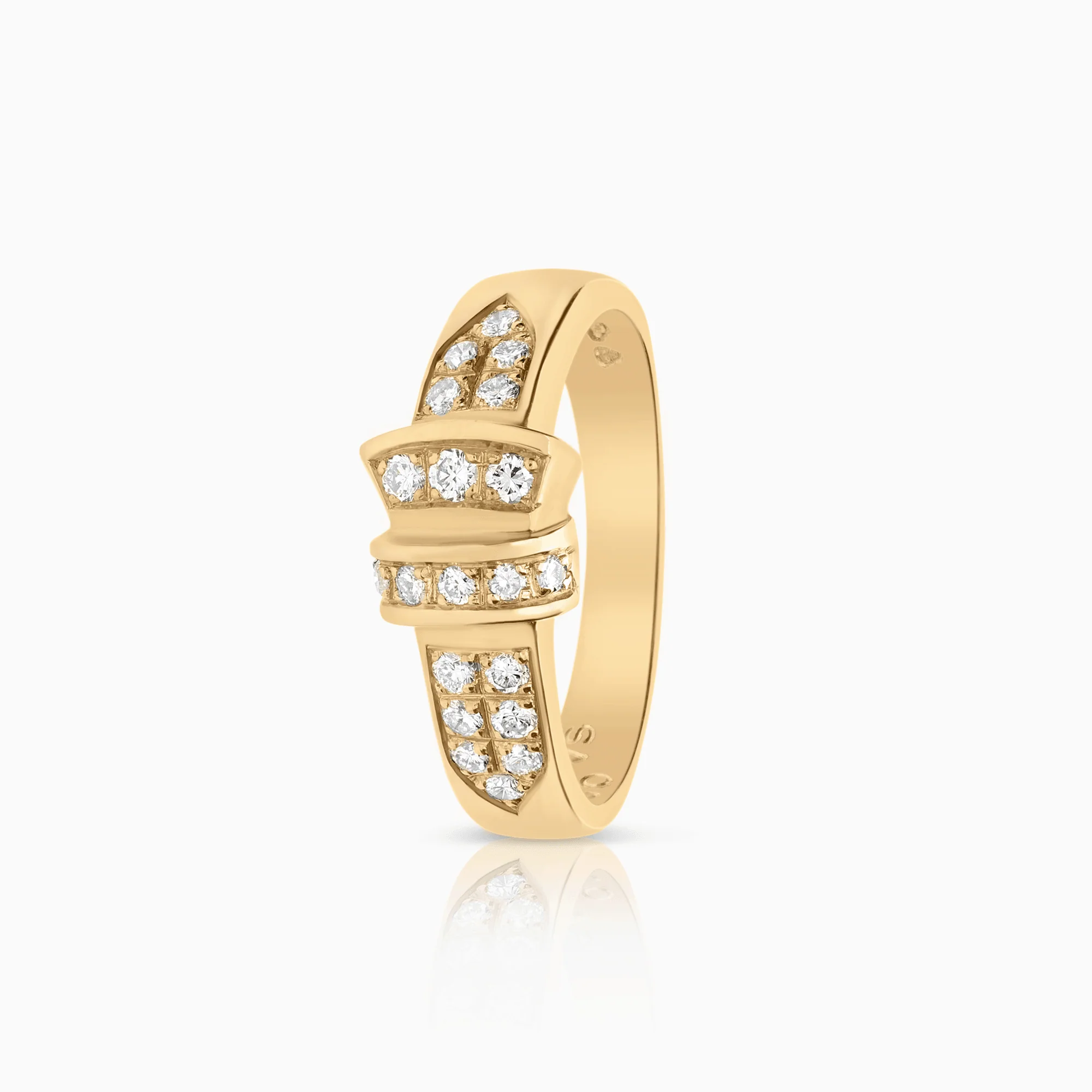 Diamond ring 0.30ct 18K gold