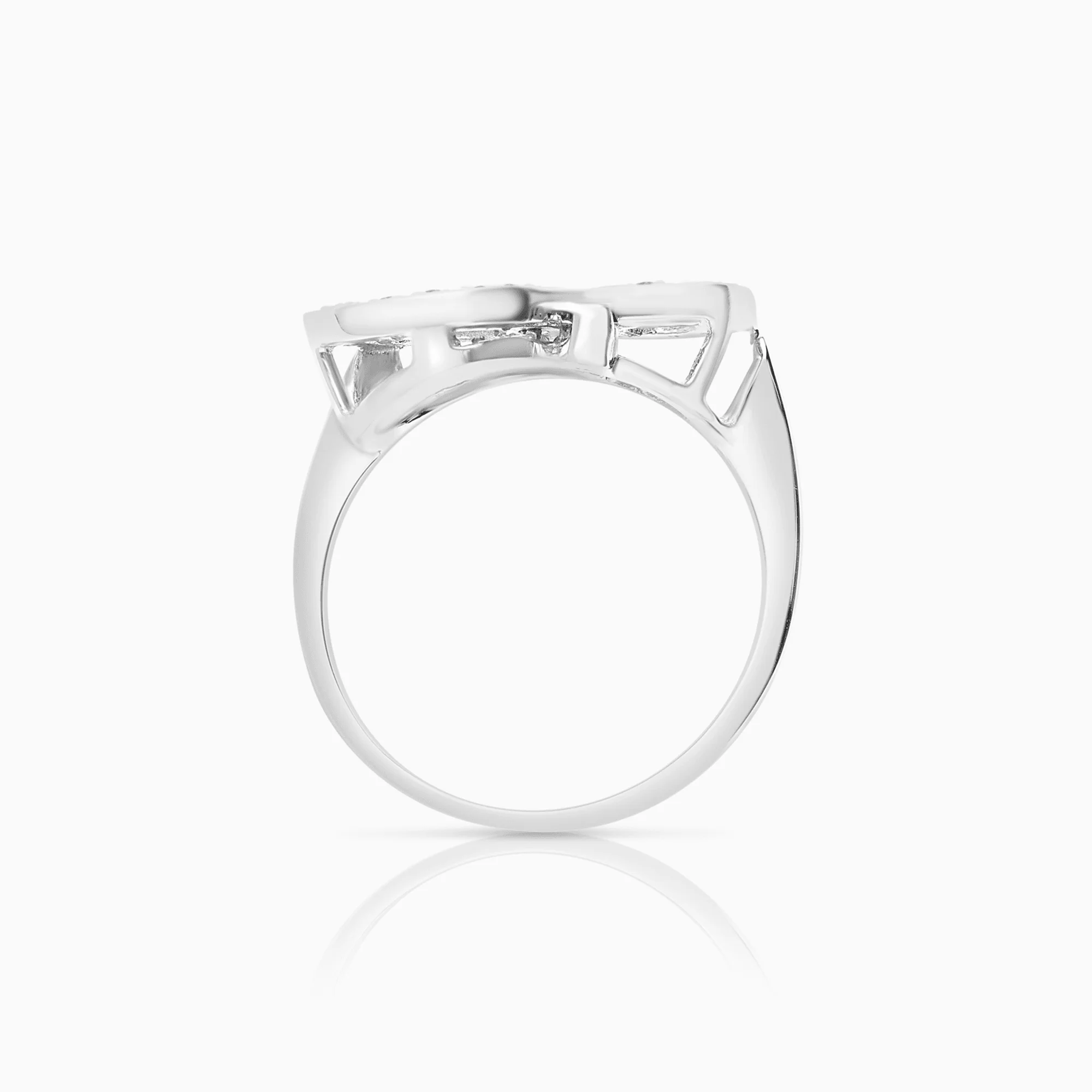 Diamond ring 0.30ct 18K white gold - Image 2