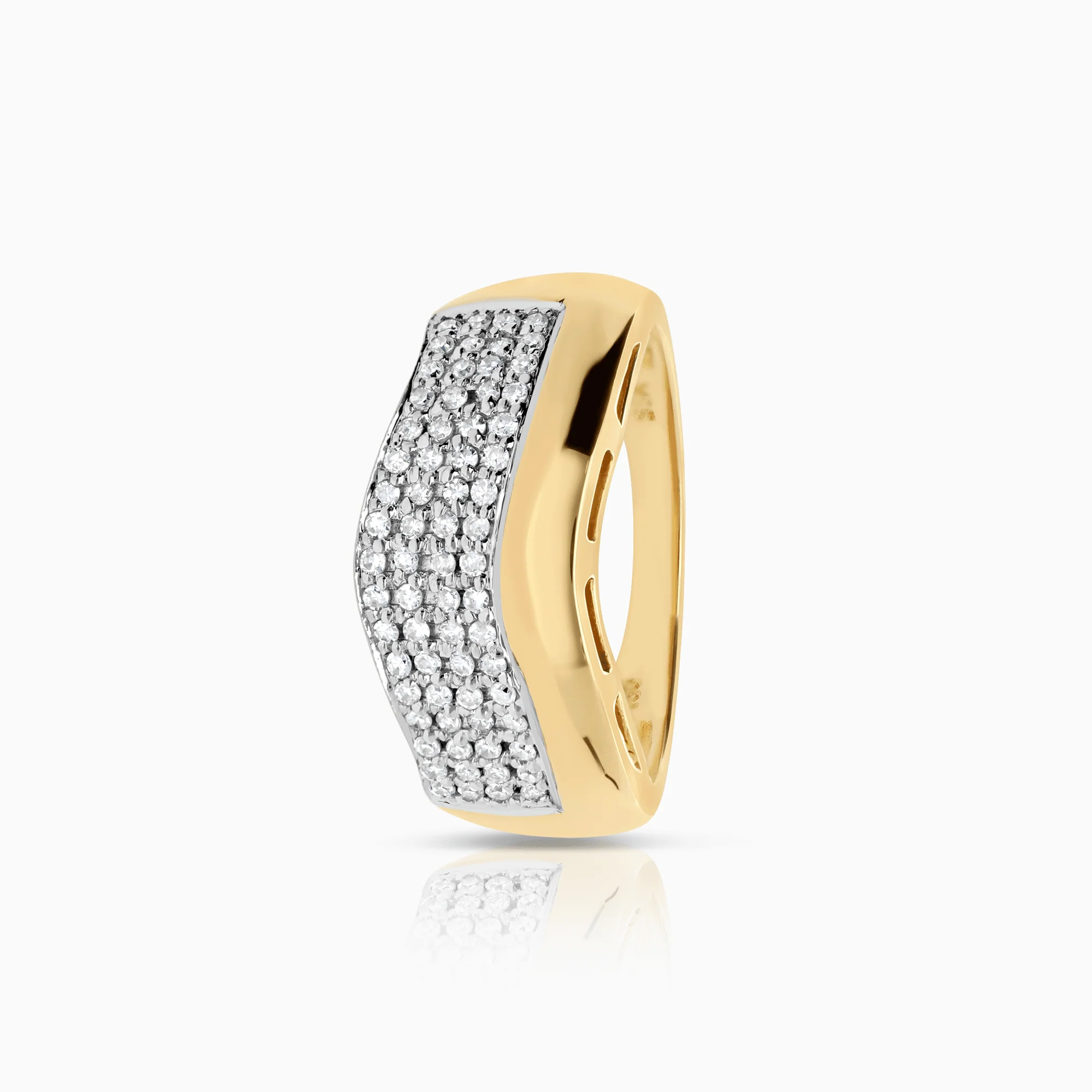 Diamond ring 0.40ct 18K