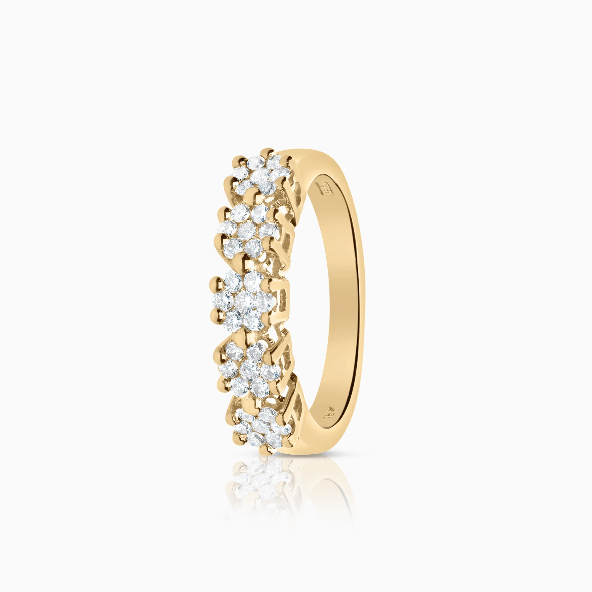 Diamond ring 0.40ct 18K gold